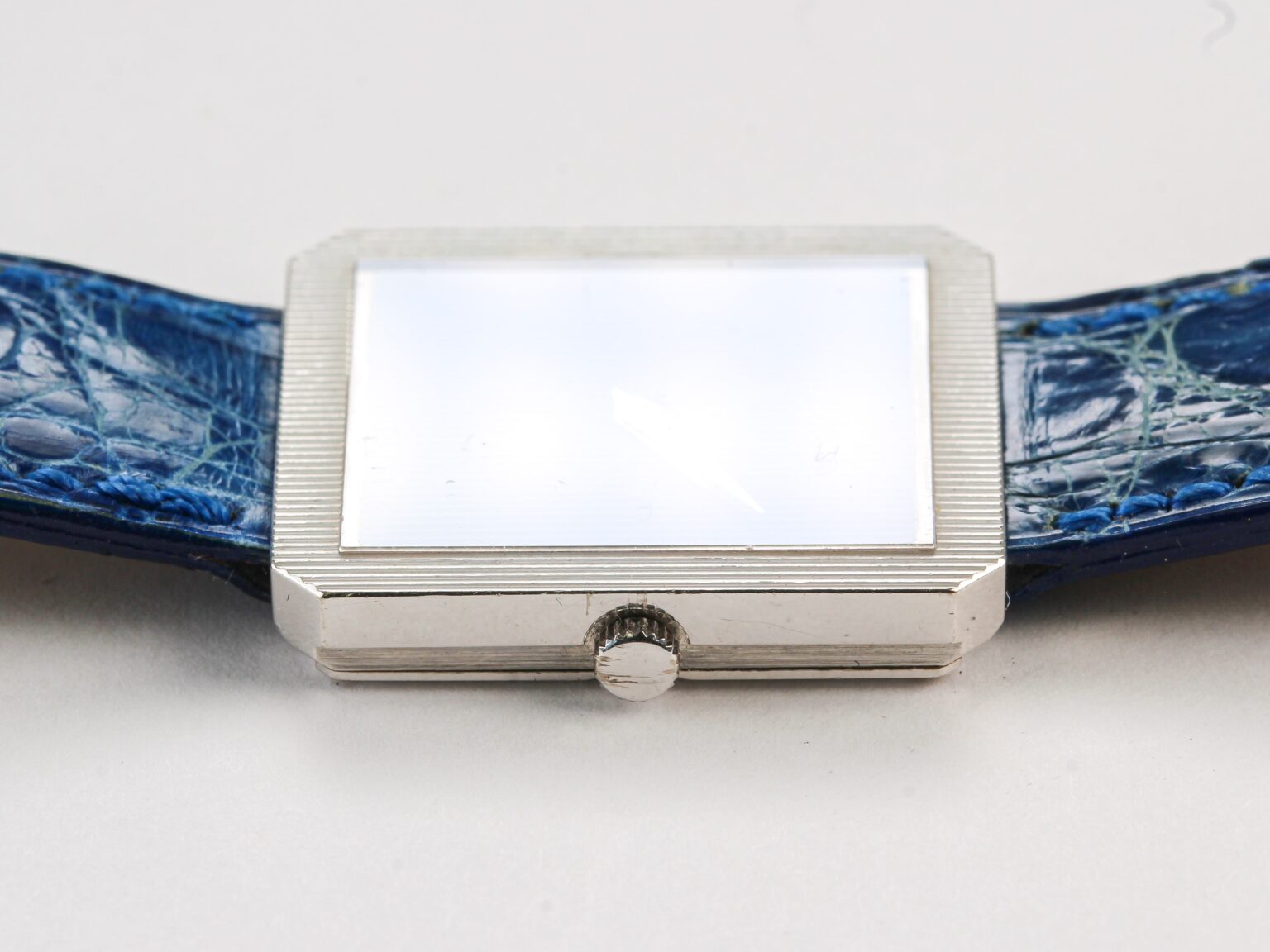 Piaget Protocole 8154 with Blue Lapis Lazuli Dial in White Gold Case