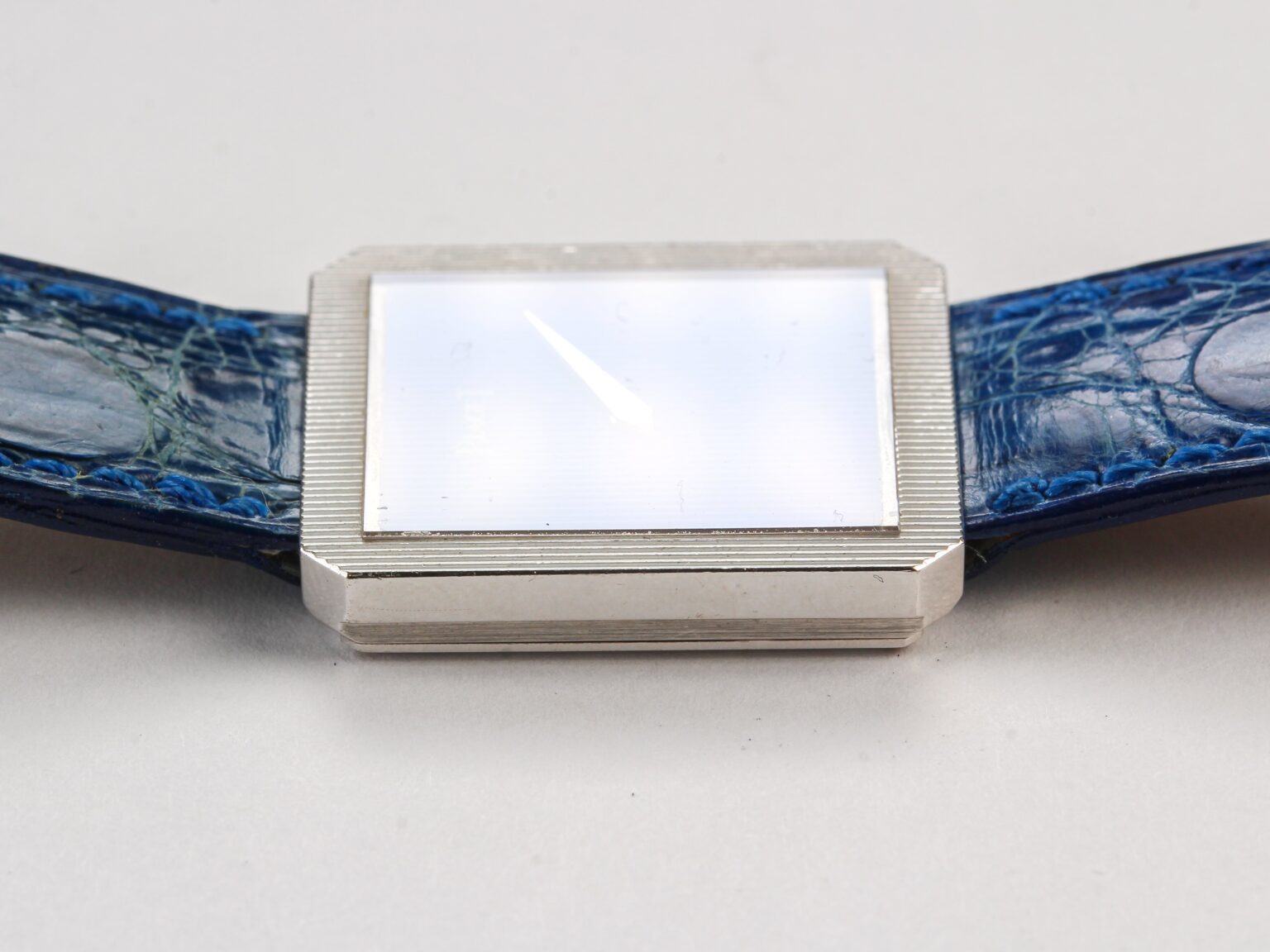 Piaget Protocole 8154 with Blue Lapis Lazuli Dial in White Gold Case