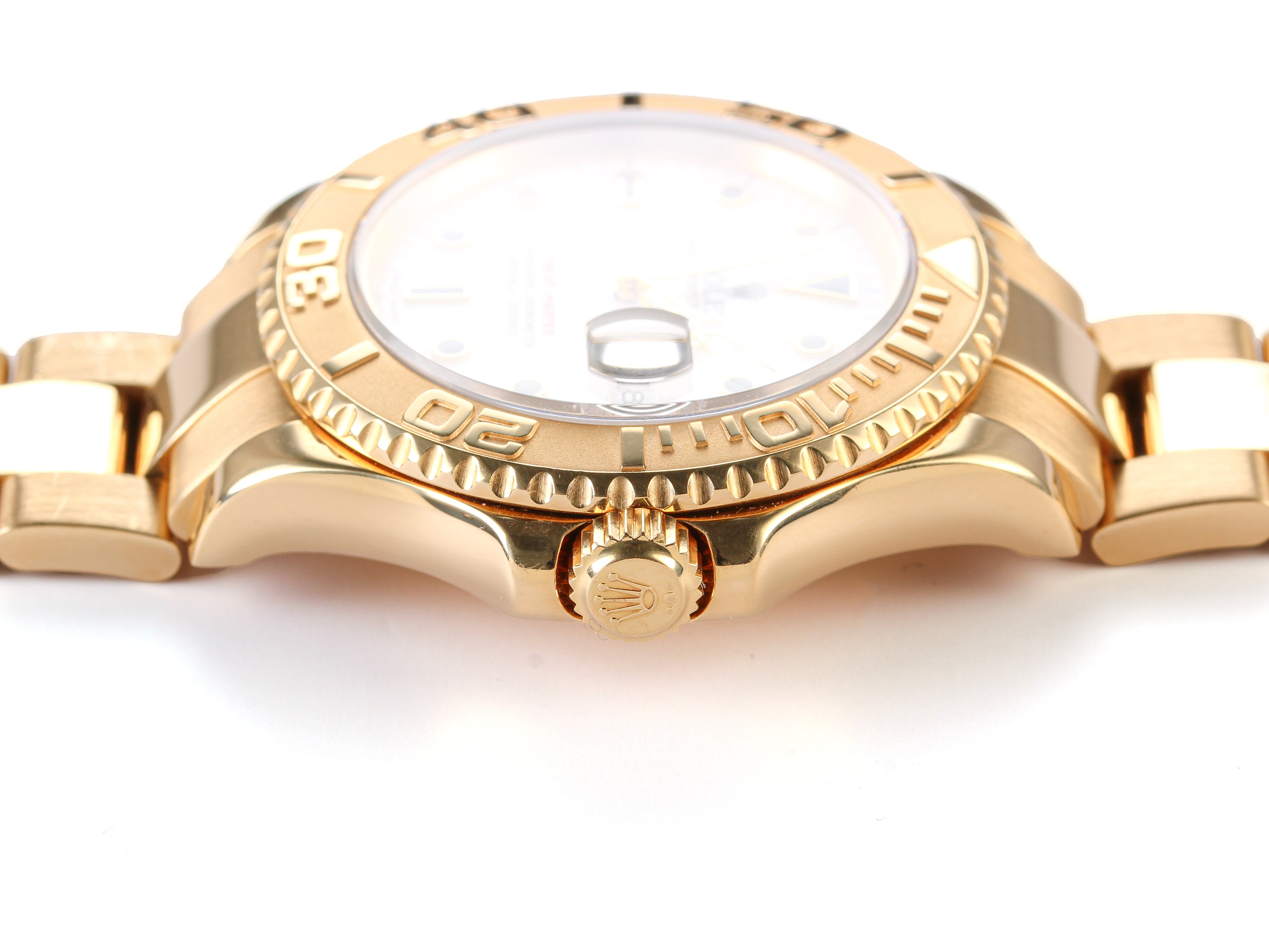 Rolex Yacht-Master '16628B' in Yellow Gold on Oyster Bracelet
