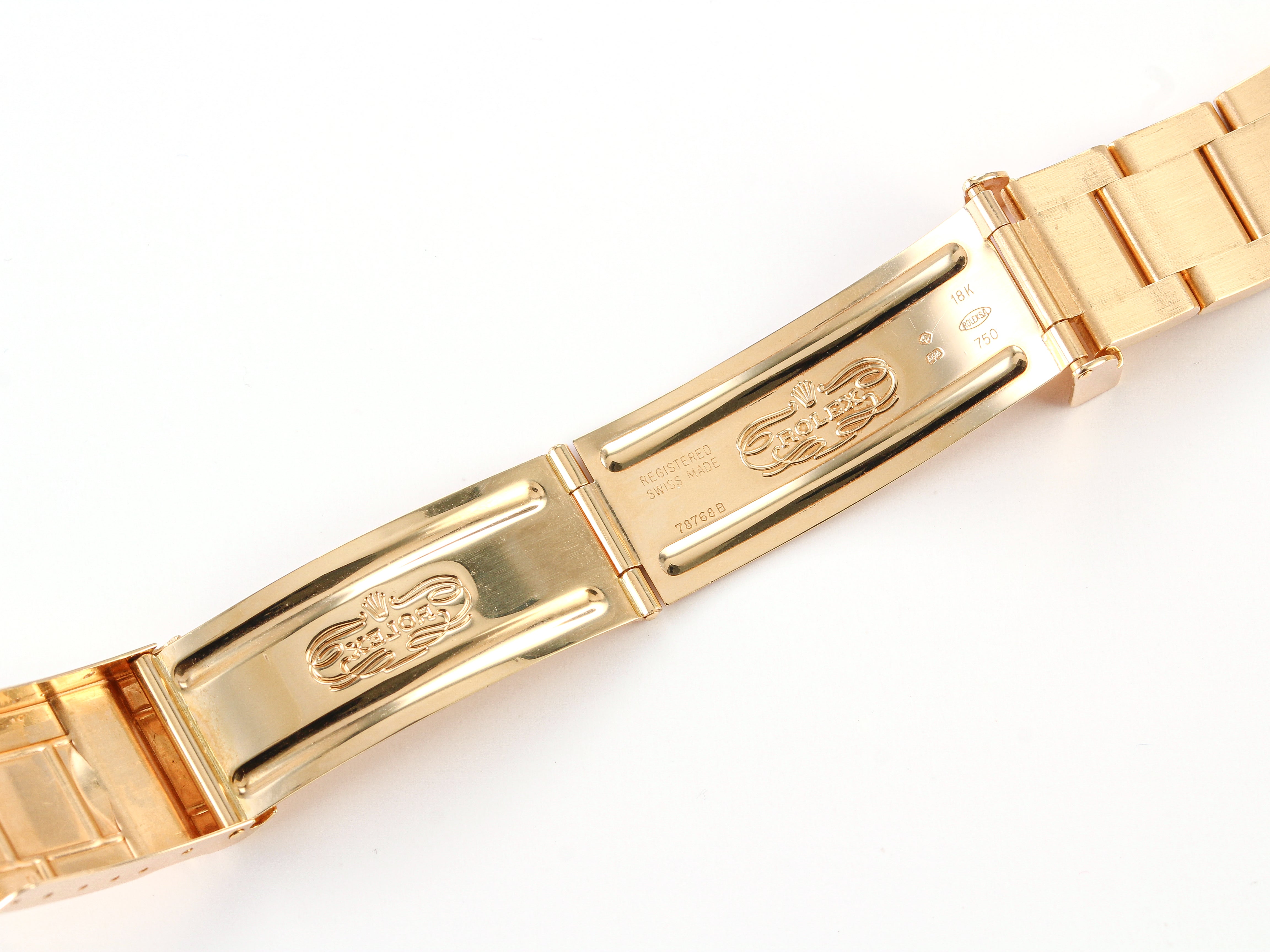 Rolex Yacht-Master '16628B' in Yellow Gold on Oyster Bracelet