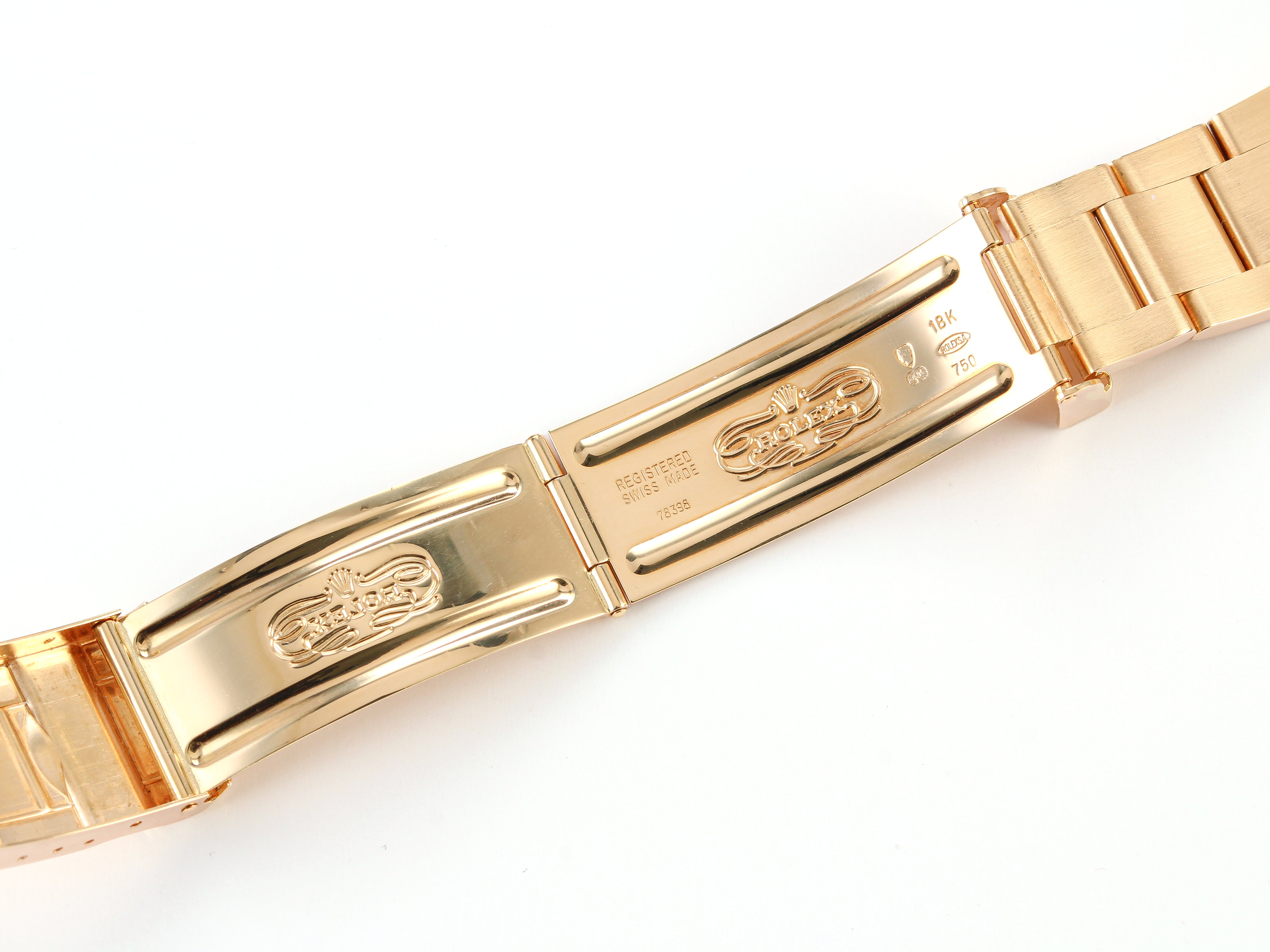 Rolex Daytona White Dial Zenith Automatic in Yellow Gold