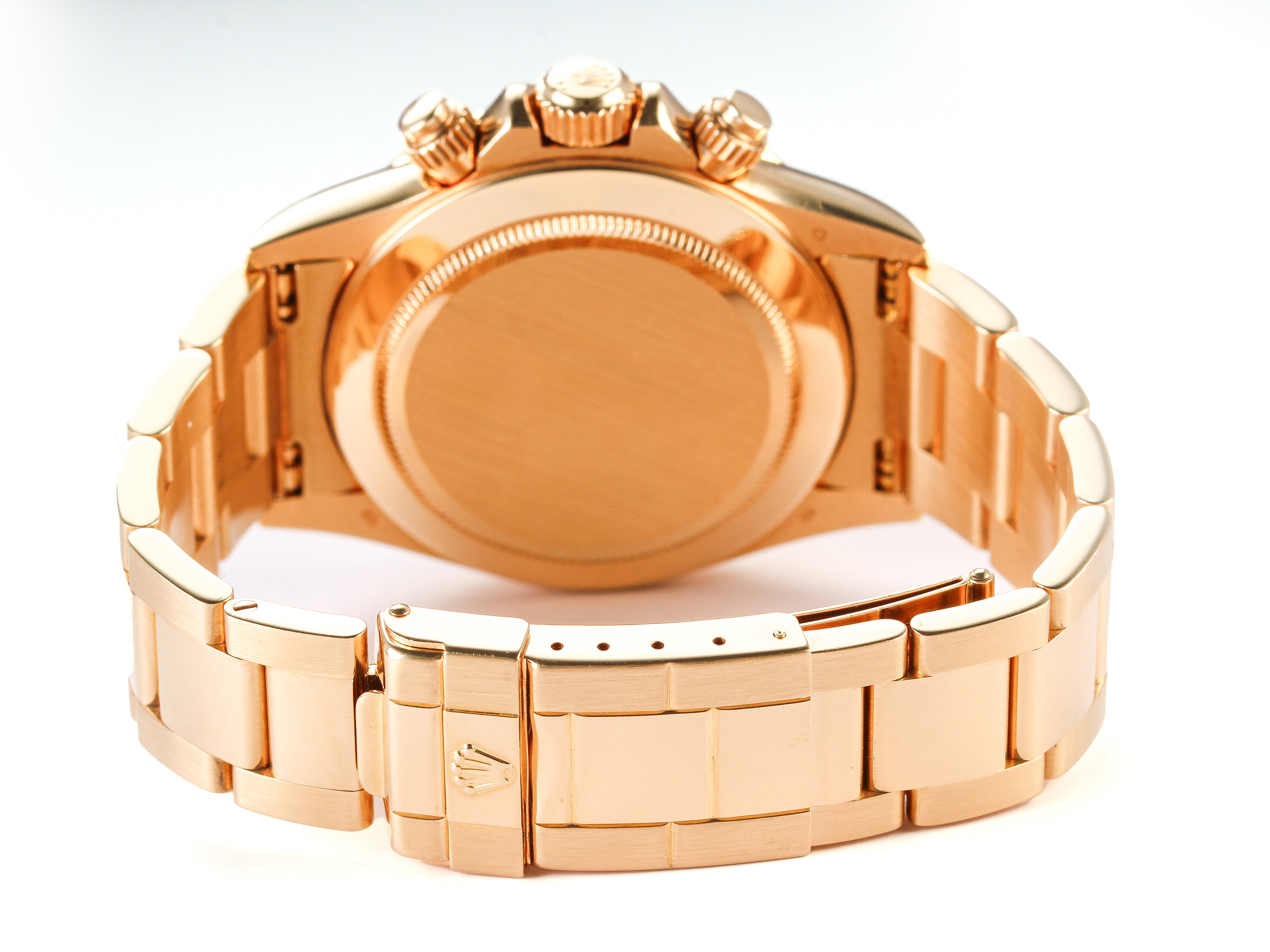 Rolex Daytona White Dial Zenith Automatic in Yellow Gold
