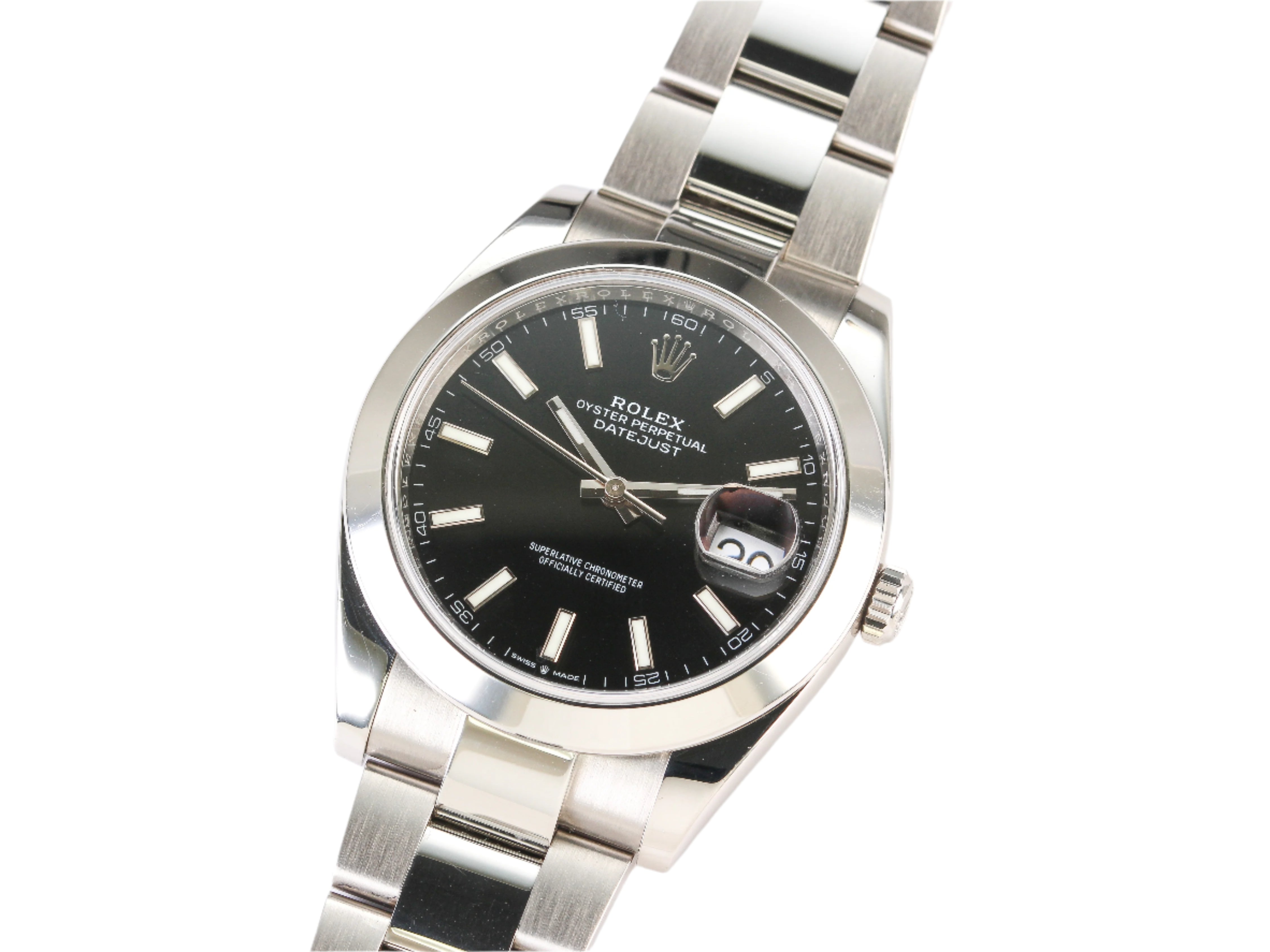 Rolex 41MM Datejust '126300' Black Dial