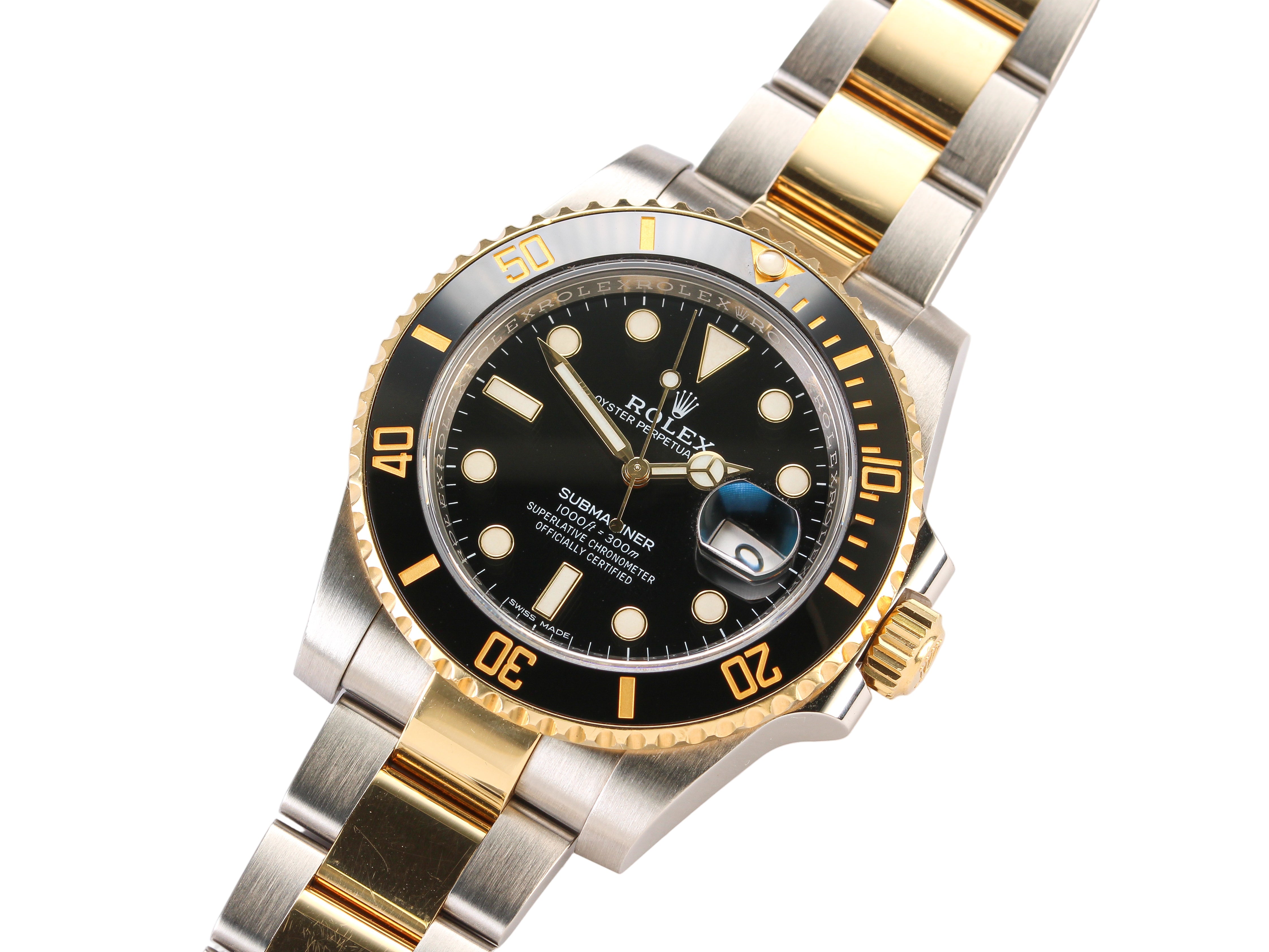 Rolex Submariner '116613' 18K Yellow Gold/Stainless Steel