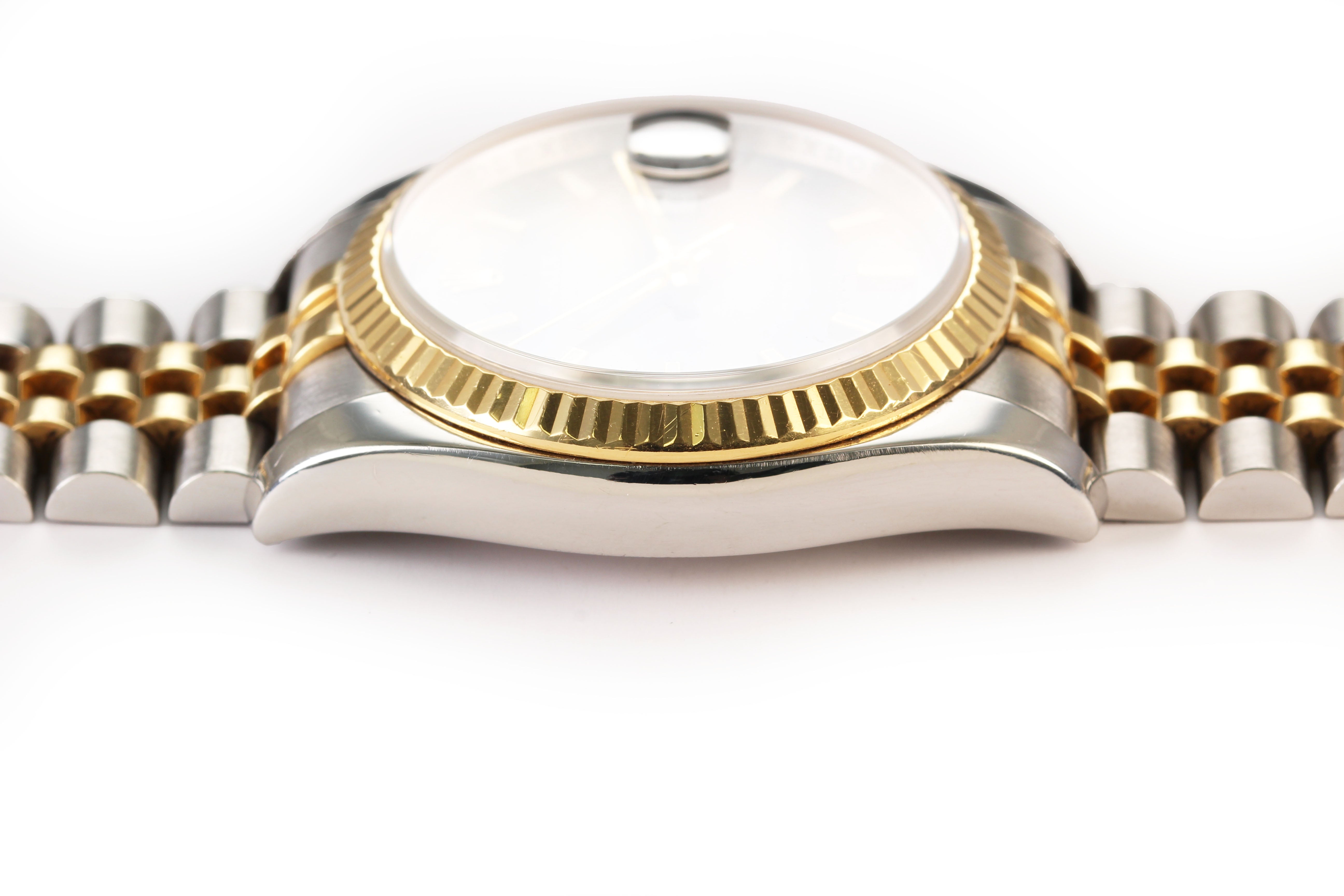 Rolex Datejust 36mm '116233' Steel & 18K Yellow Gold