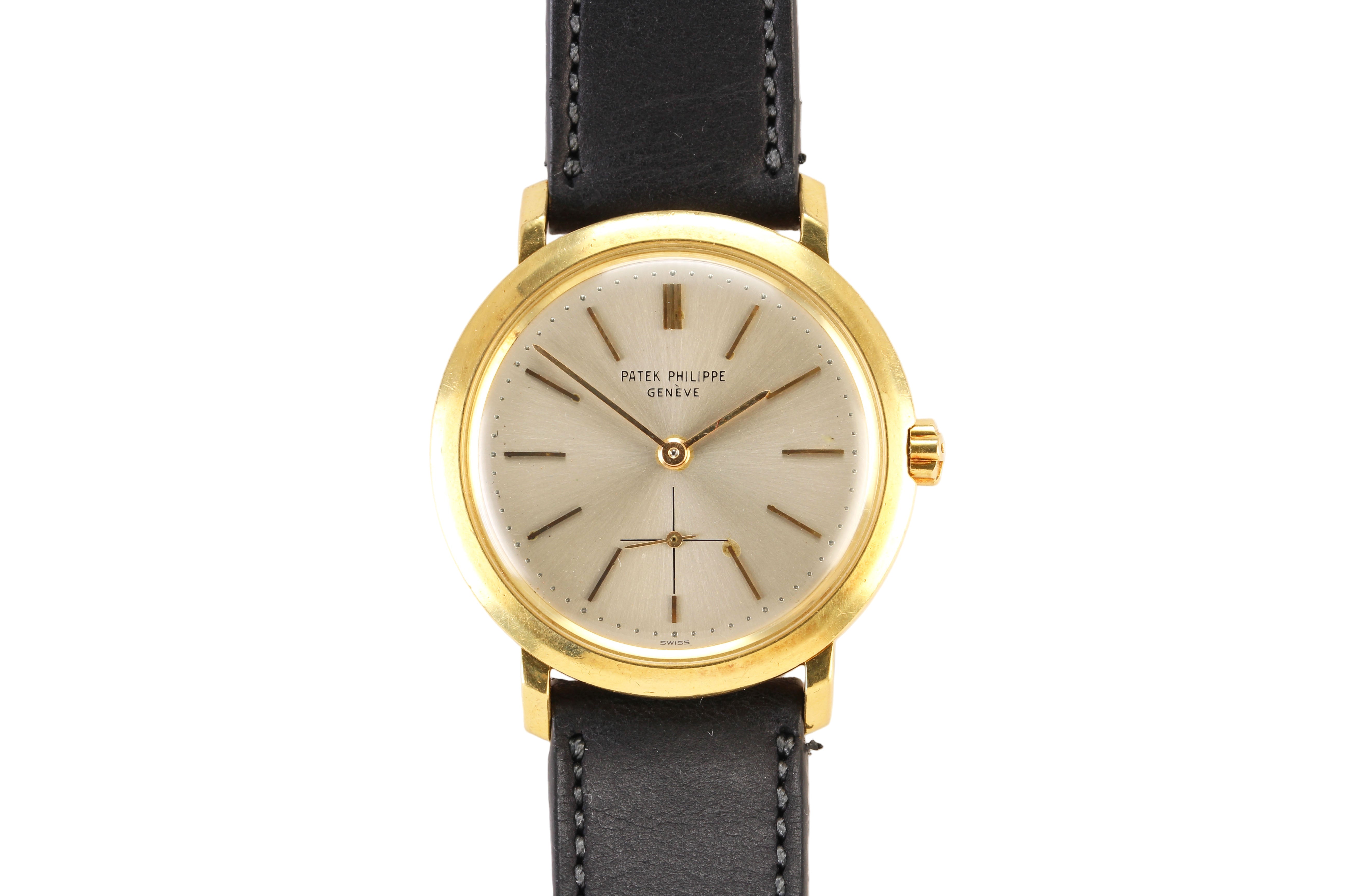 Patek Philippe Calatrava 35mm '3440' 18K Yellow Gold