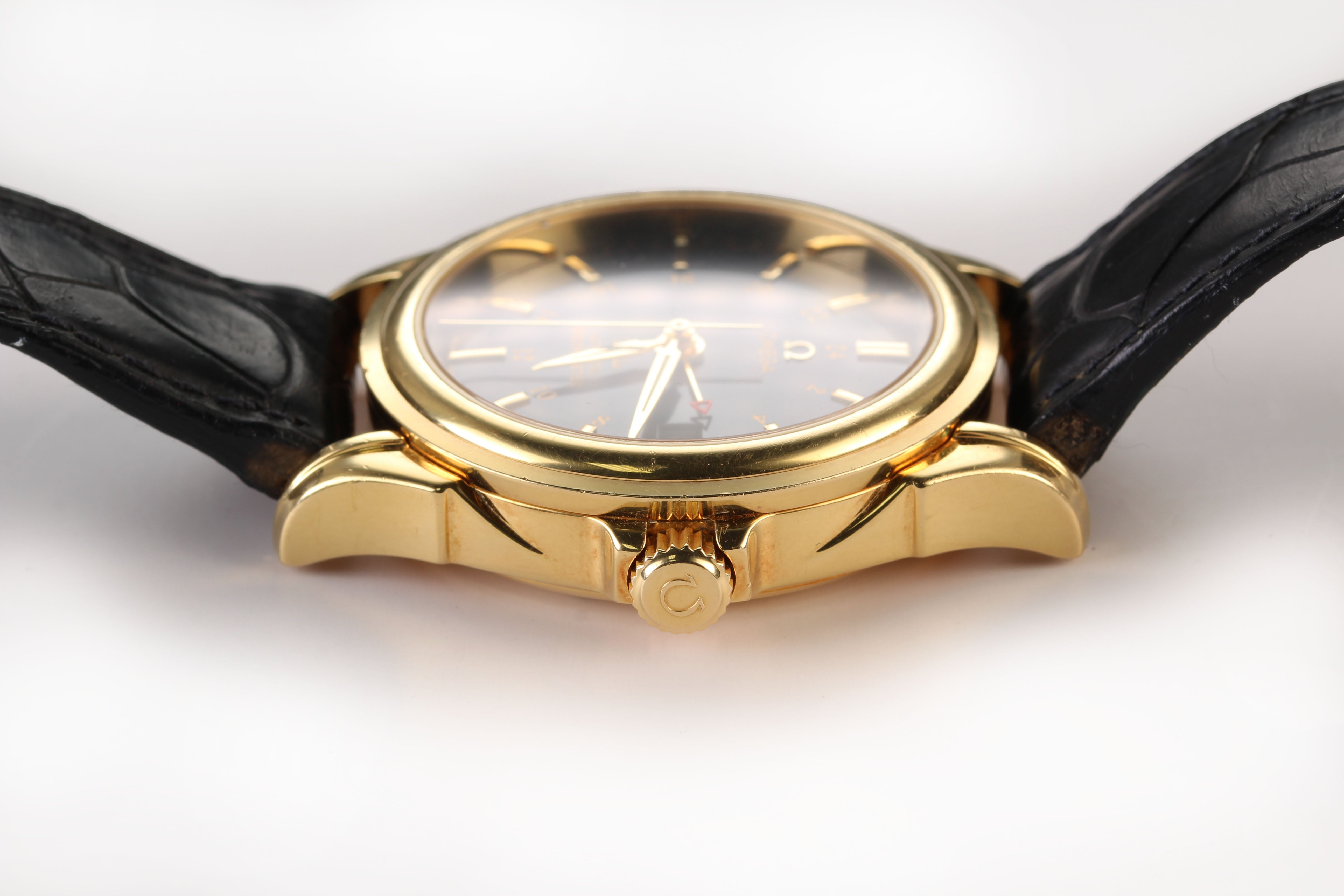 Omega DeVille 40mm '158.1702' 18K Yellow Gold