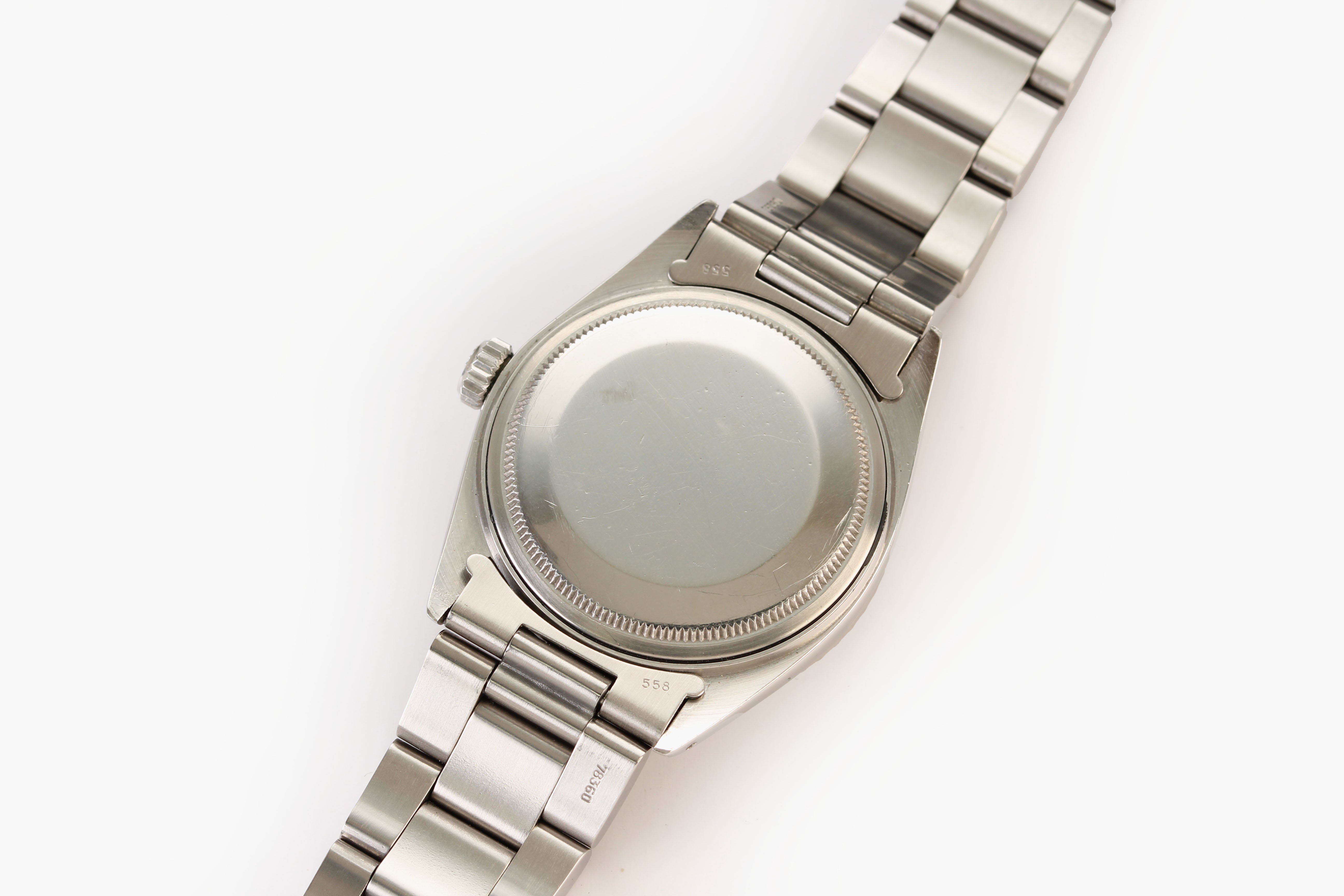 Rolex Datejust 36mm '16030' White Buckley Dial Steel