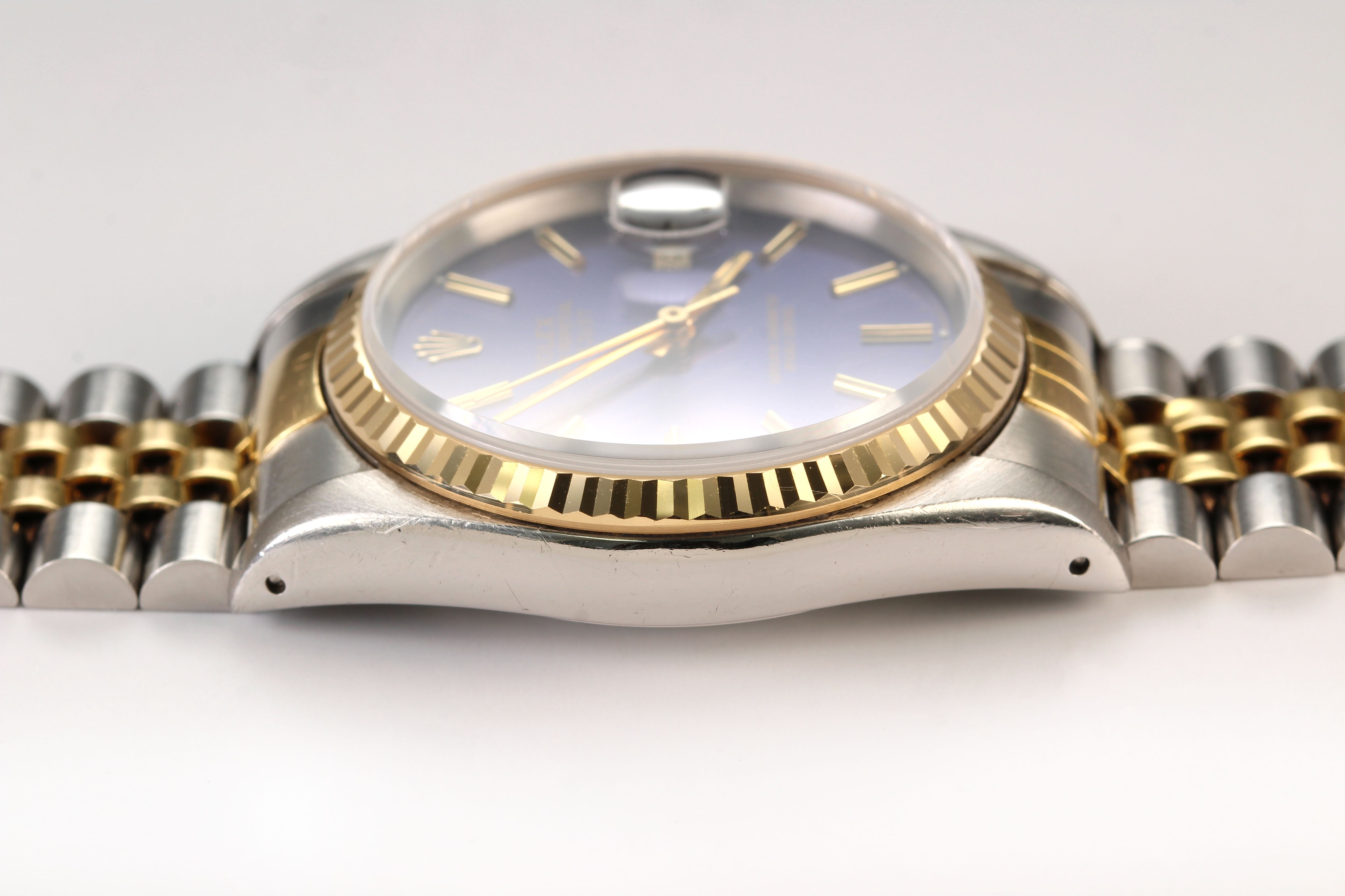 Rolex Datejust 36mm '16233' 18K Yellow Gold/Steel