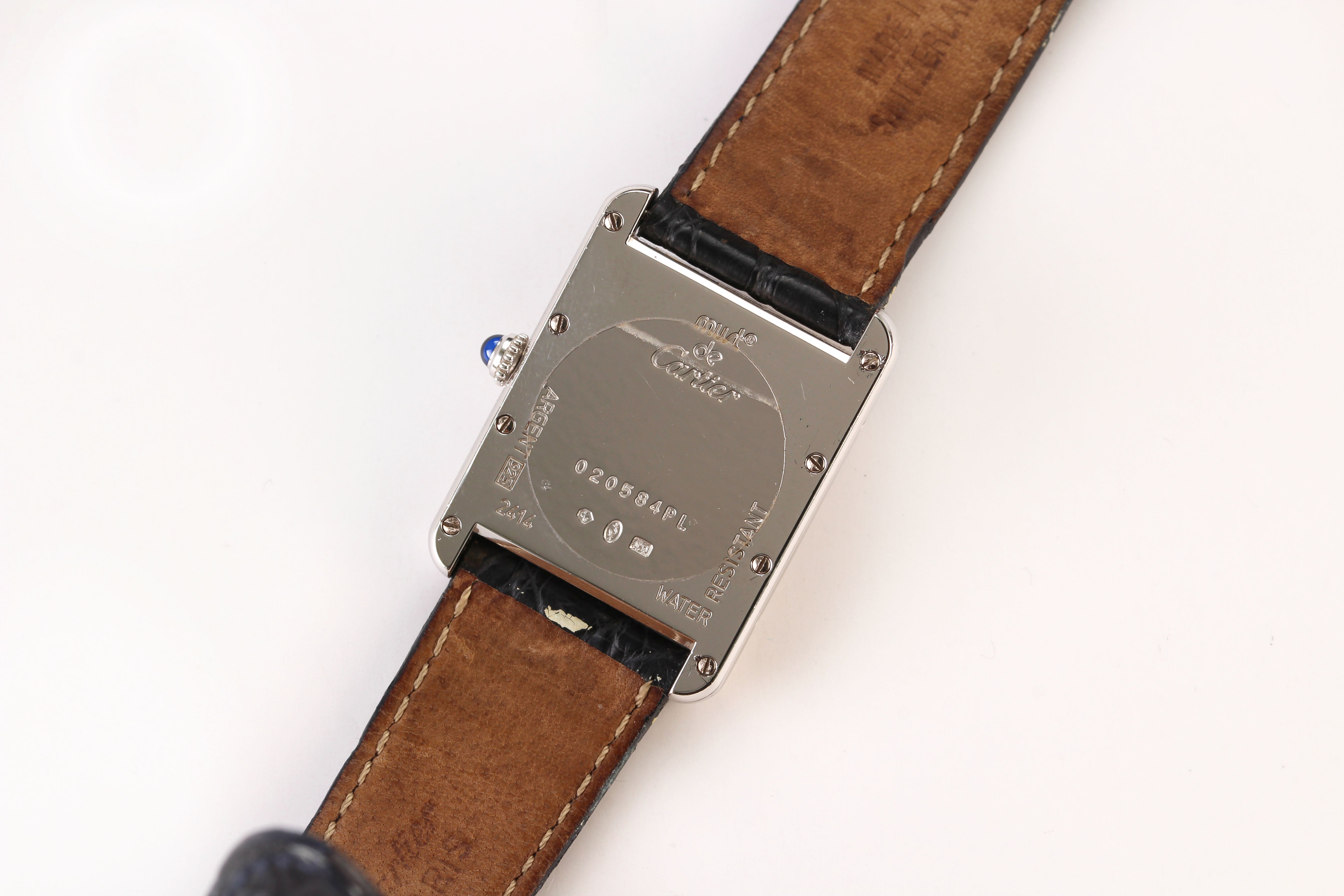 Cartier Must Tank 25mm '2414' Steel