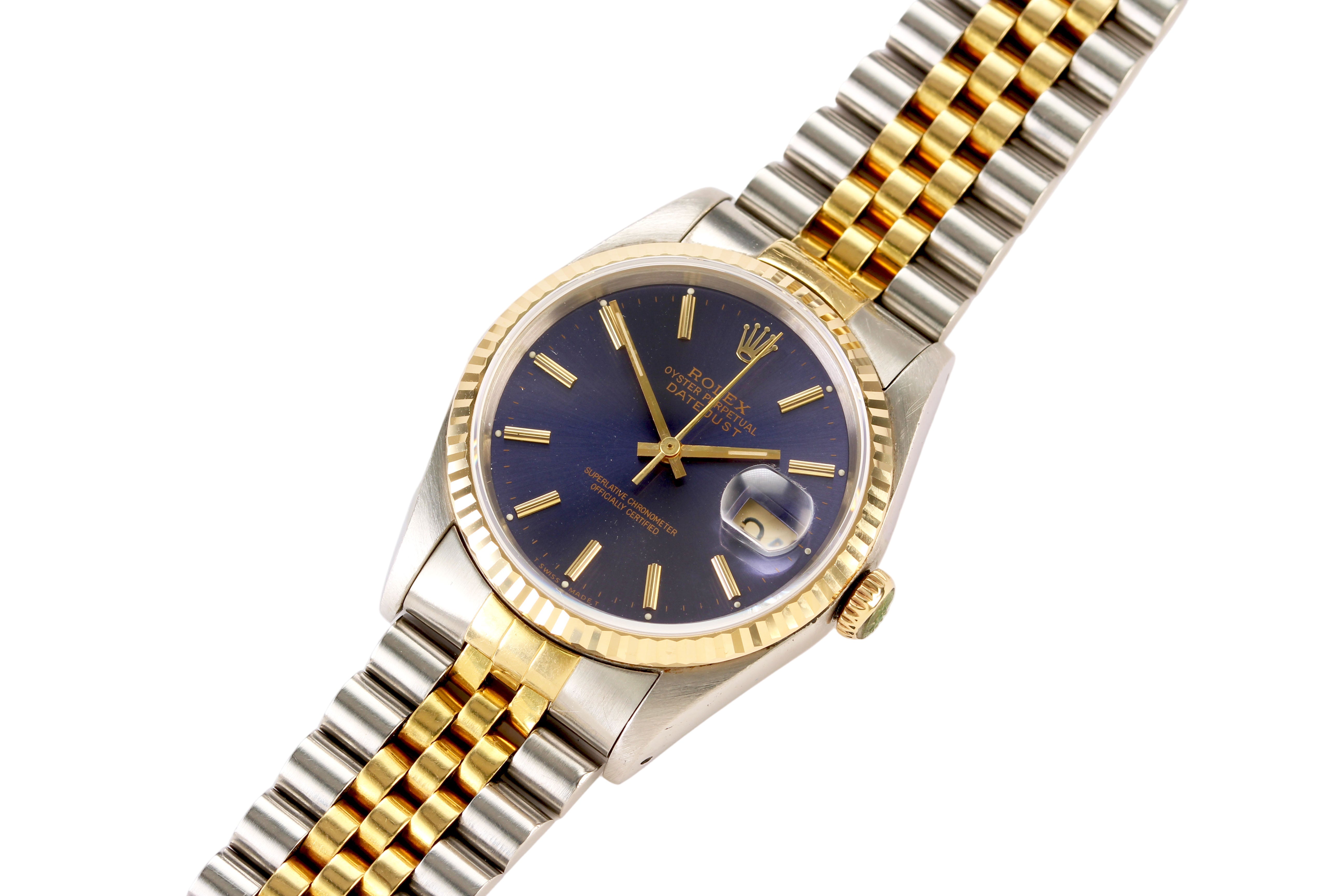 Rolex Datejust 36mm '16233' 18K Yellow Gold/Steel