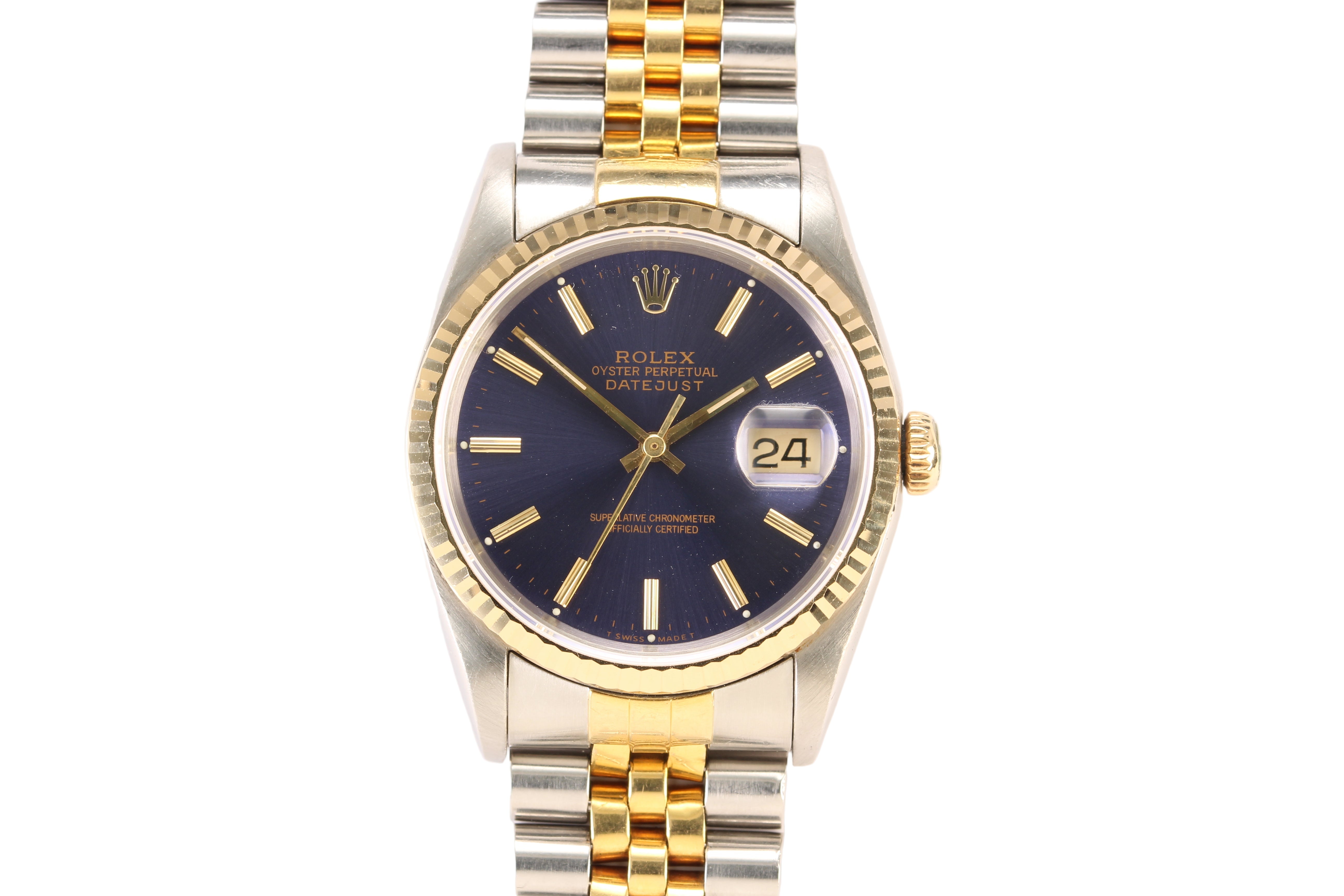 Rolex Datejust 36mm '16233' 18K Yellow Gold/Steel