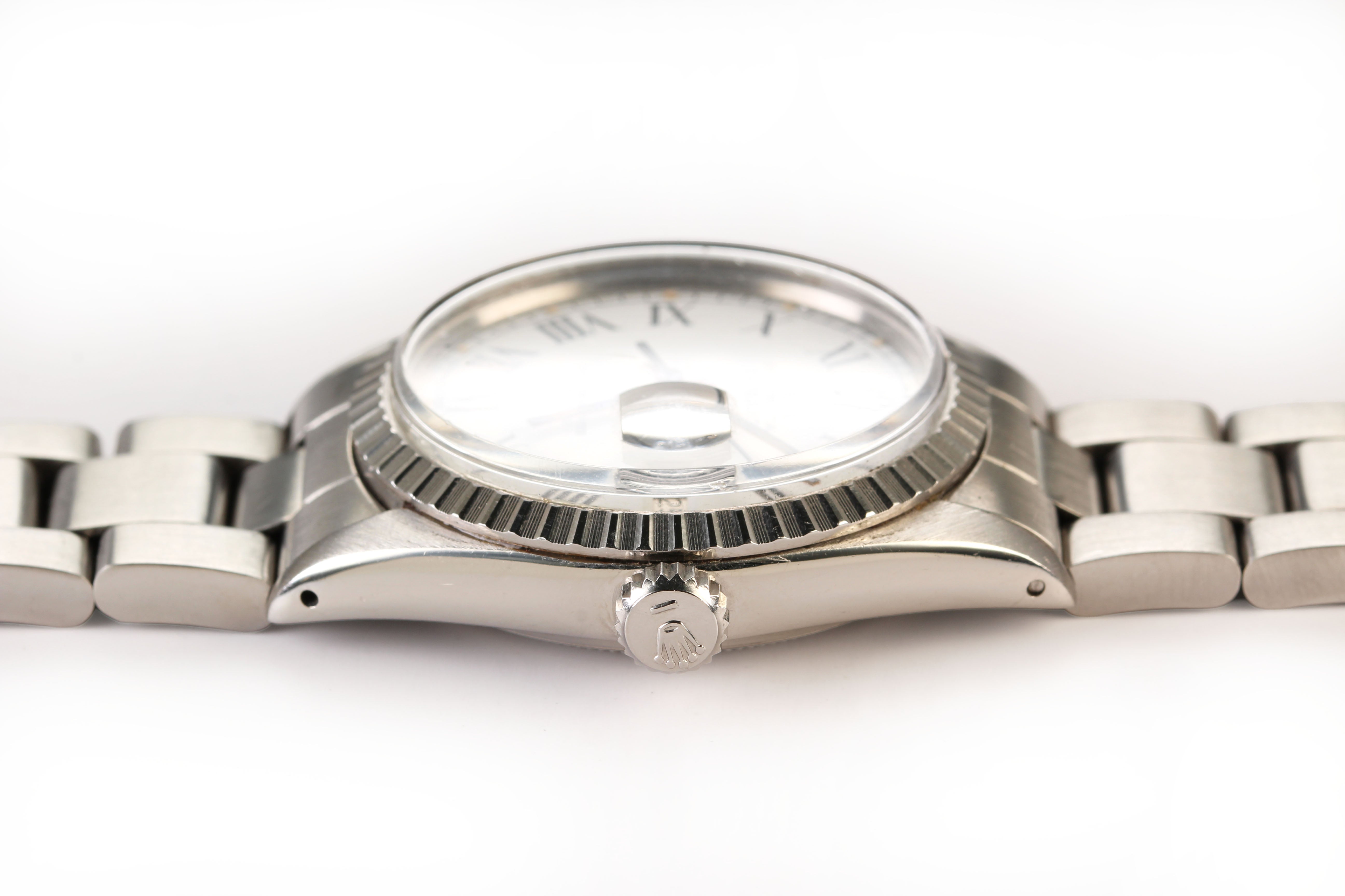 Rolex Datejust 36mm '16030' Buckley Dial Steel