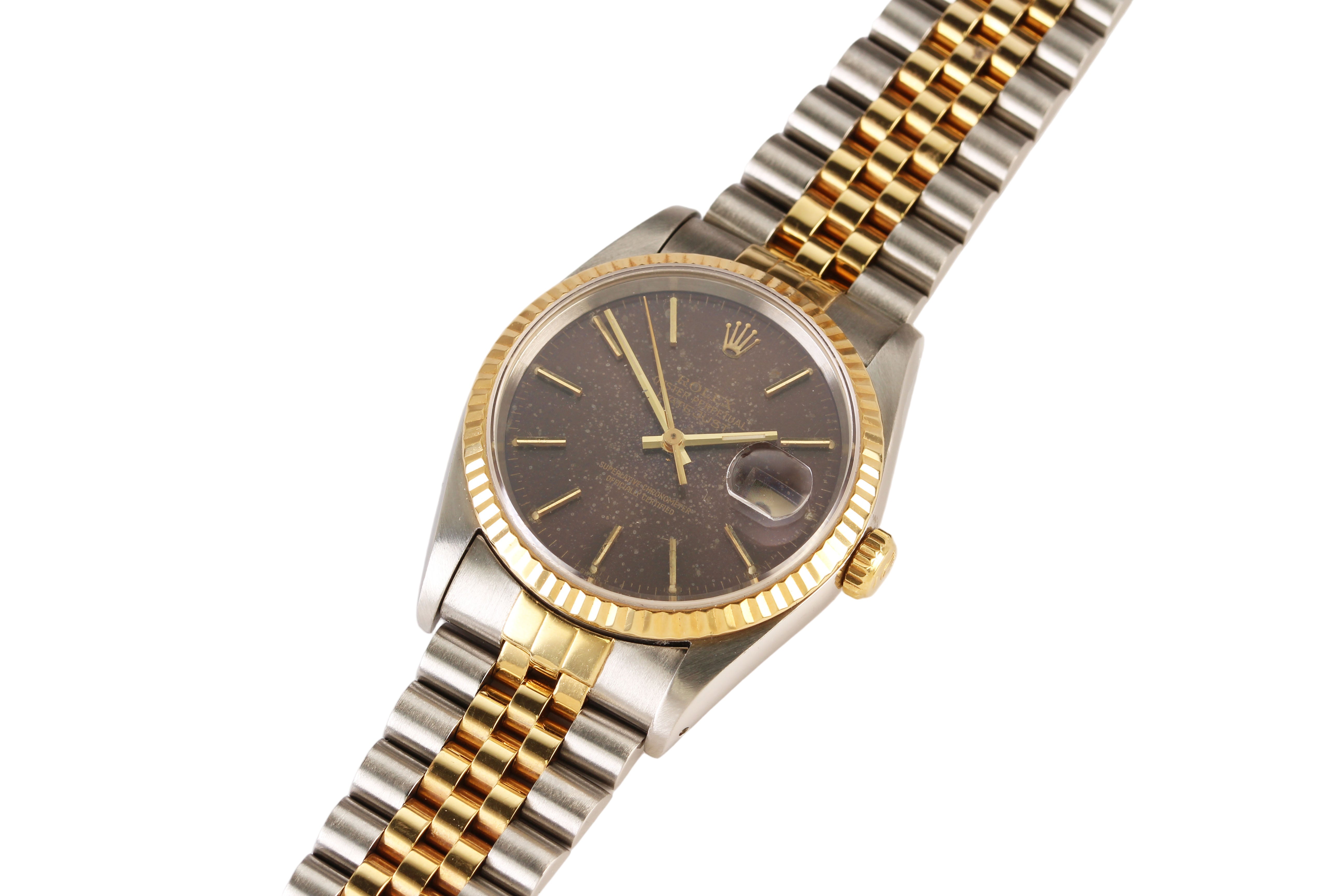 Rolex Datejust 36mm '16233' 18K Yellow Gold/Steel