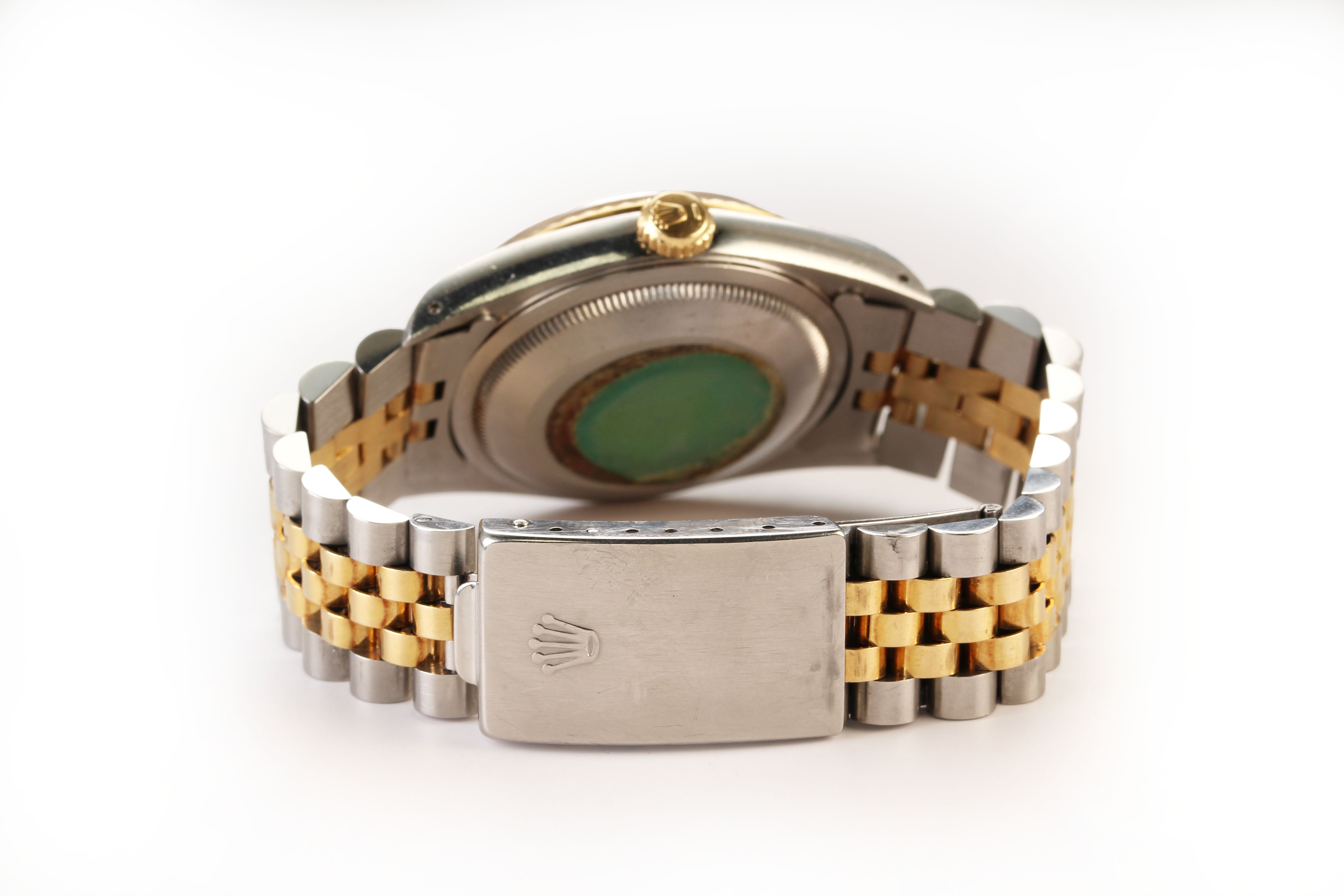 Rolex Datejust 31mm '68273' Champagne Anniversary Dial 18K Yellow Gold/Stainless Steel