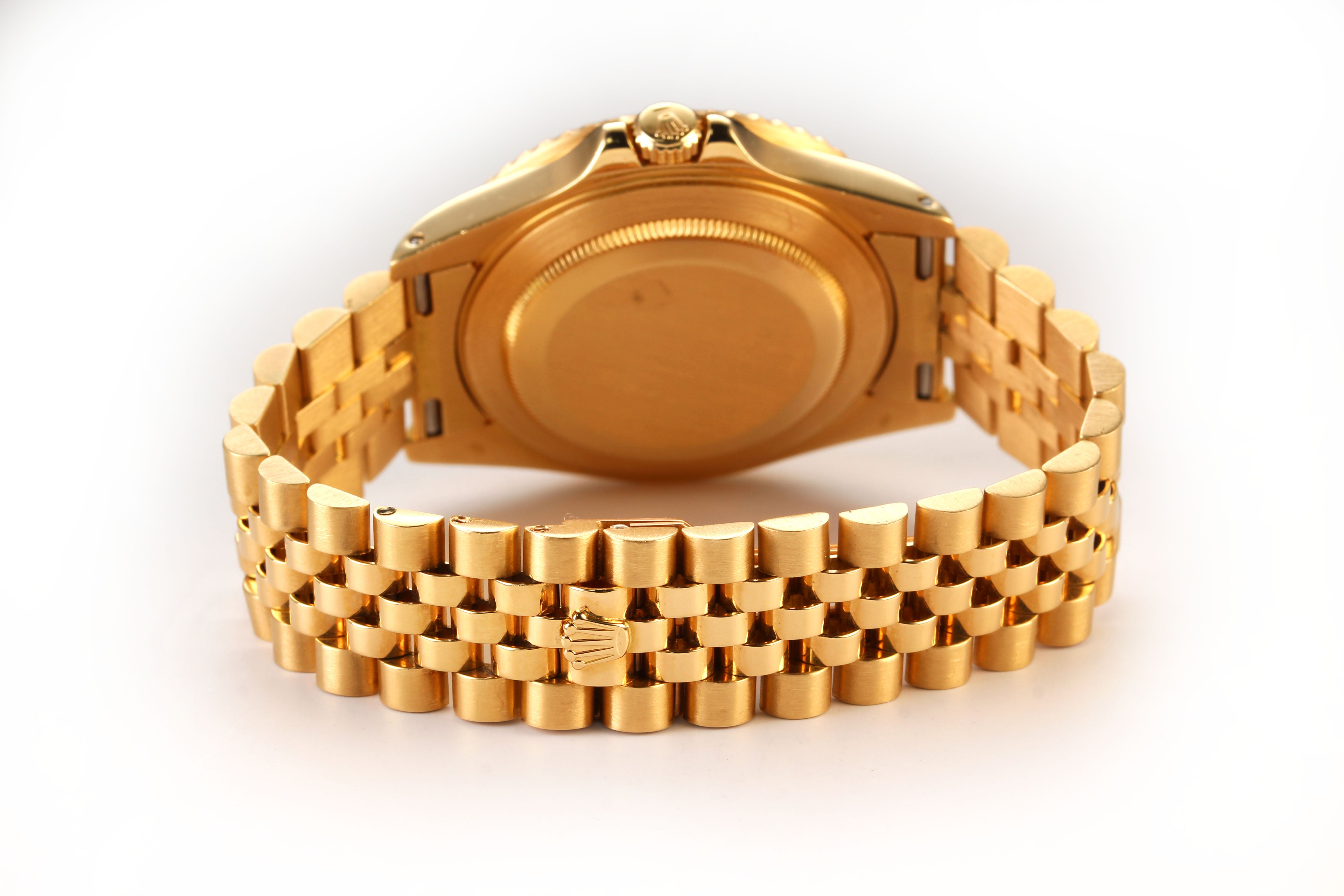 Rolex GMT-Master 40mm '16718' Root Beer 18K Yellow Gold