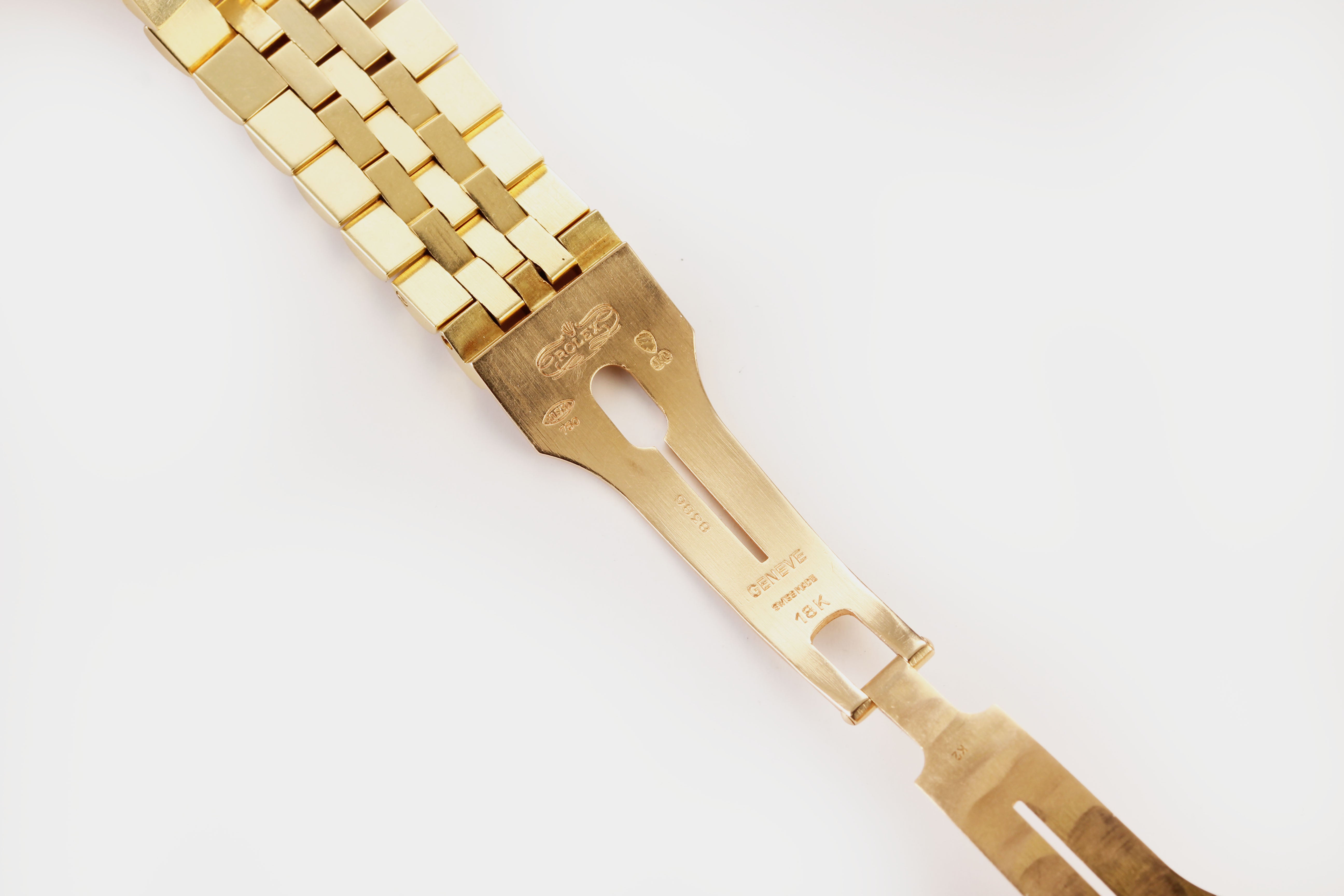 Rolex Datejust 36mm '16018' Blue Dial 18K Yellow Gold