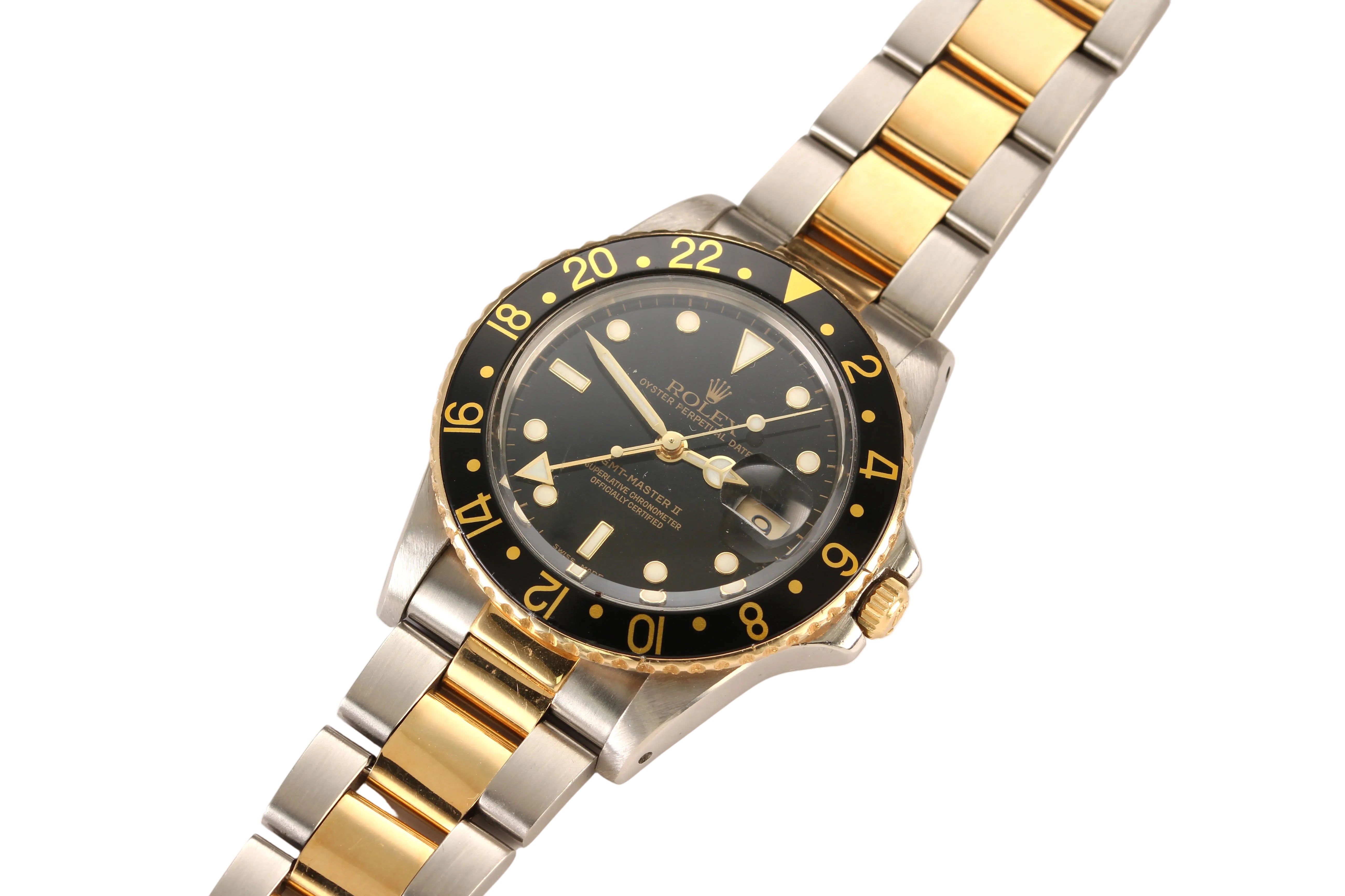 Rolex GMT-Master 40mm '16753' 18K Yellow Gold/Stainless Steel