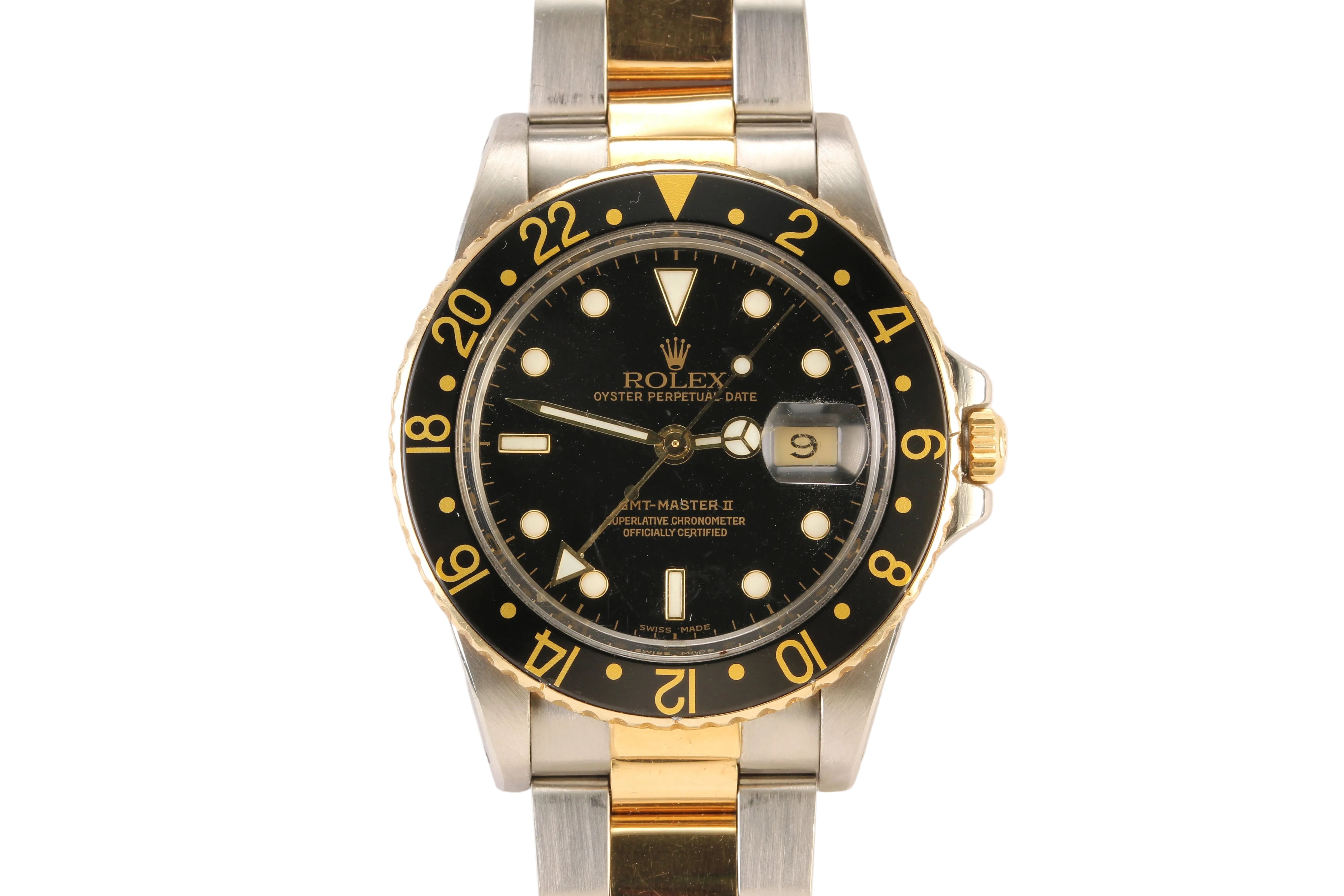 Rolex GMT-Master 40mm '16753' 18K Yellow Gold/Stainless Steel