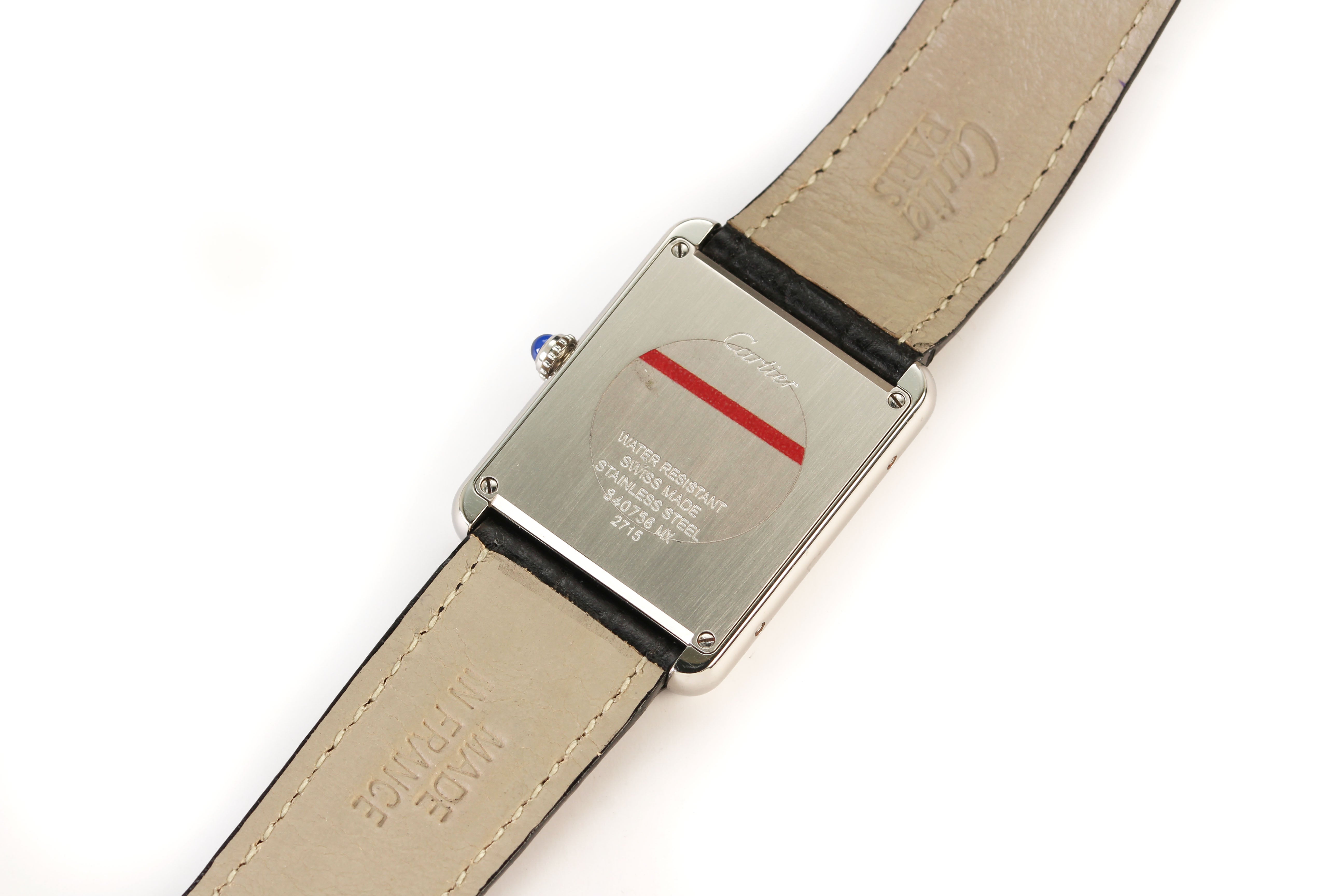 Cartier Tank Solo '2715' 27mm Stainless Steel
