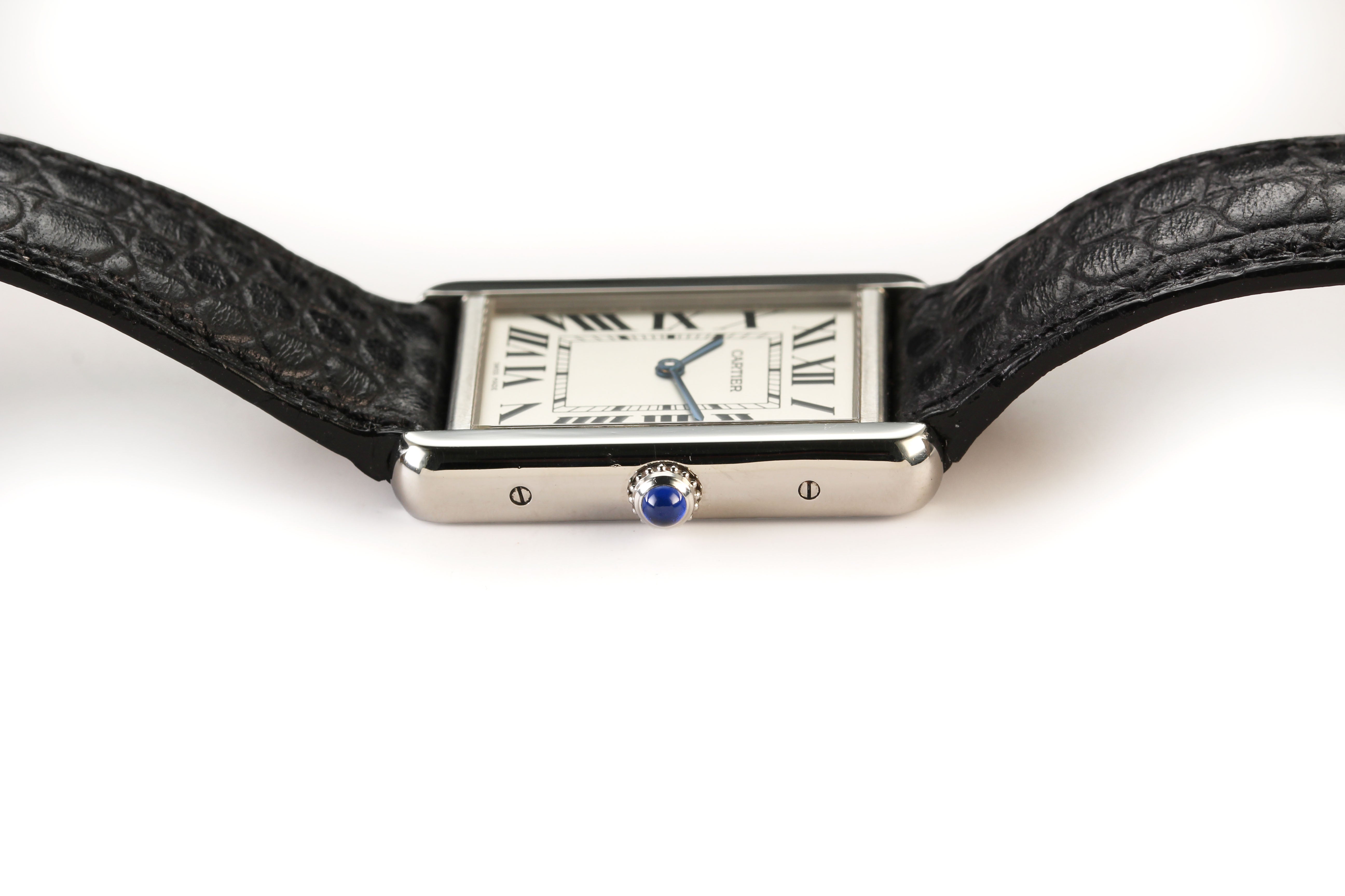Cartier Tank Solo '2715' 27mm Stainless Steel