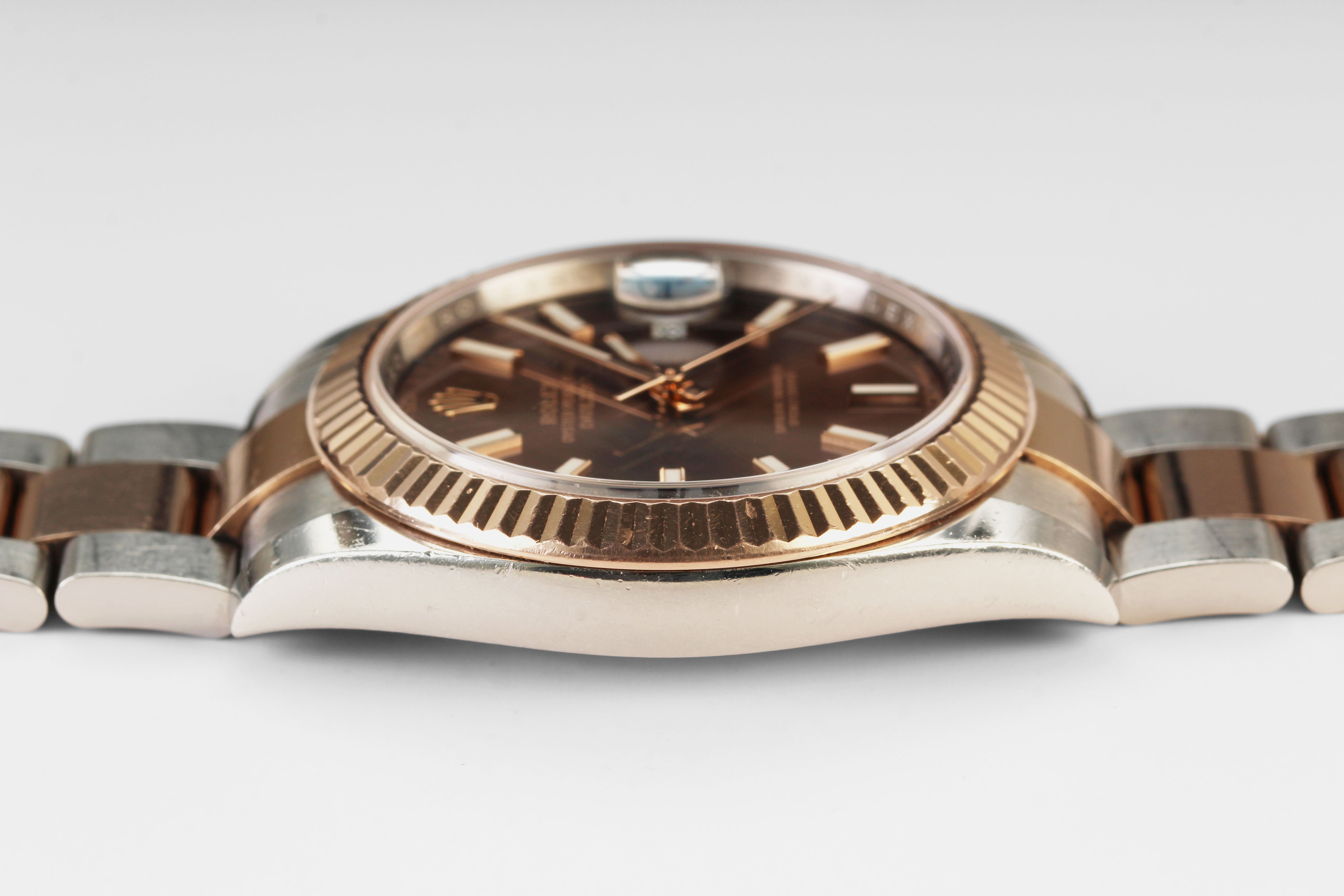 Rolex Datejust 126331 41mm 18K Rose Gold/Steel
