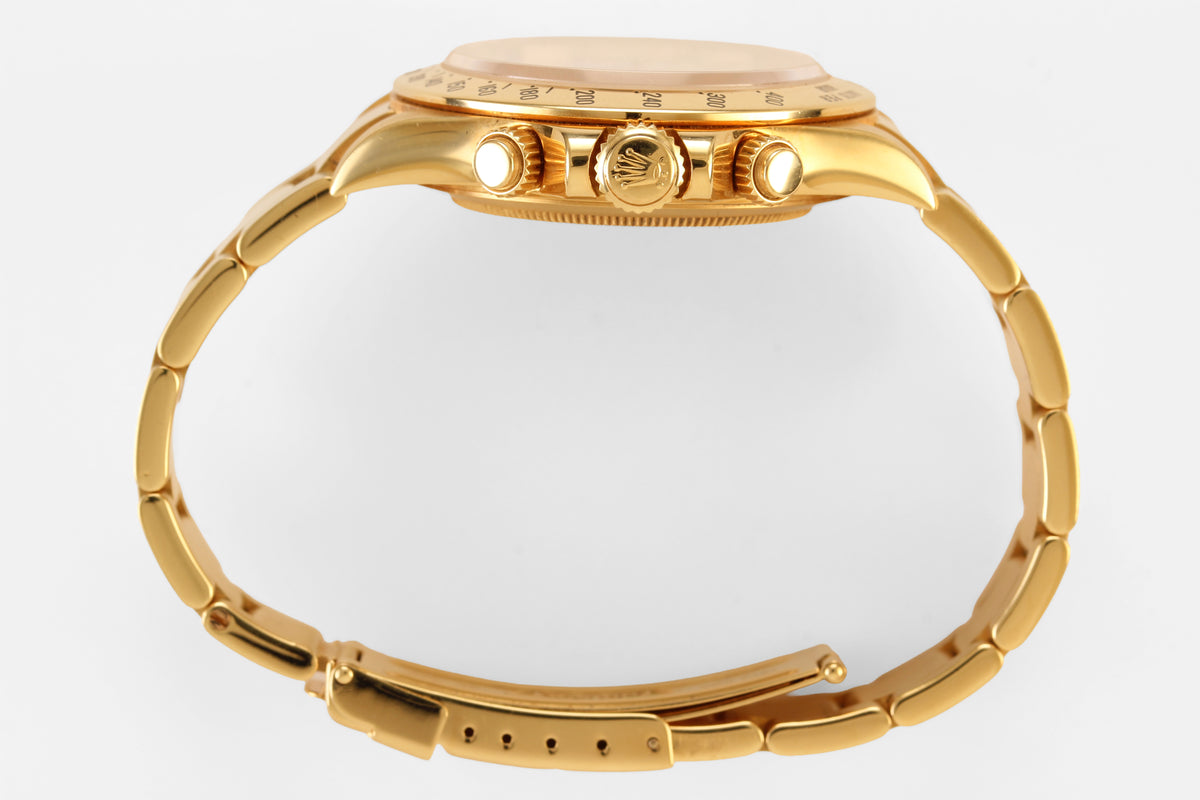 Rolex Daytona '16528' White Dial 40mm 18K Yellow Gold