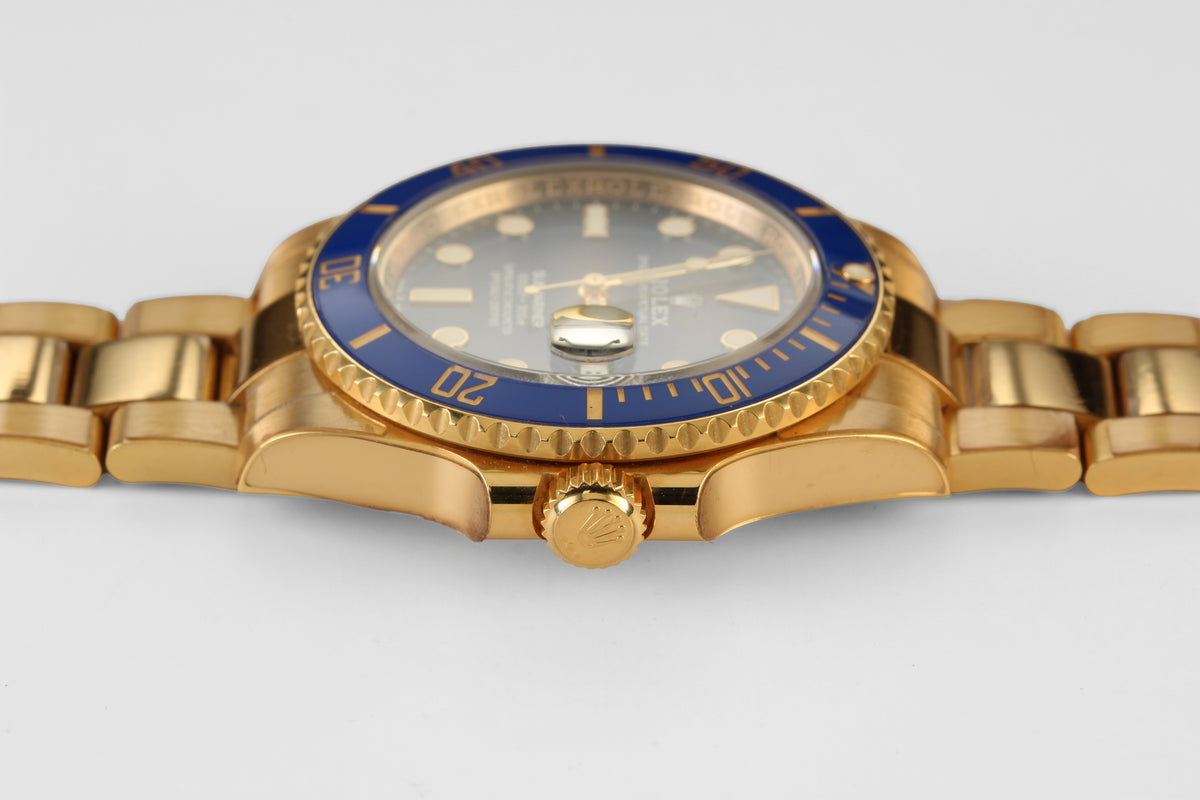 Rolex Submariner Bluesy '126618LB' 41mm 18K Yellow Gold
