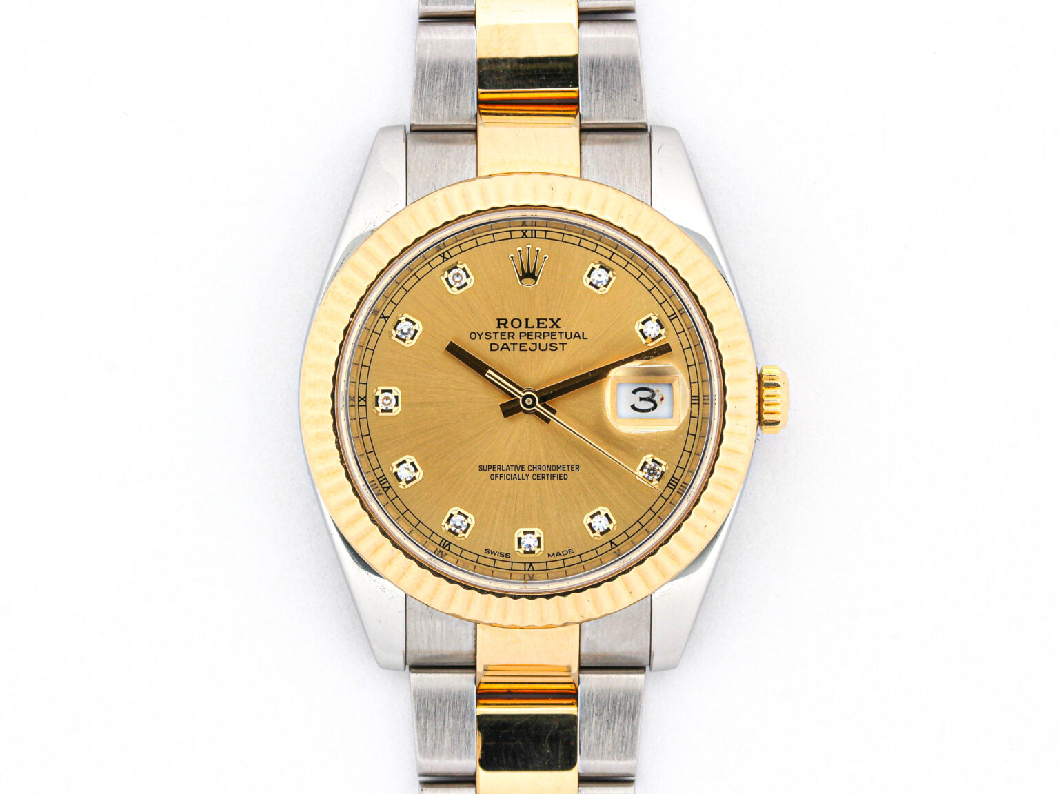 Rolex Datejust Diamond Dial ‘126333’ w/ Papers