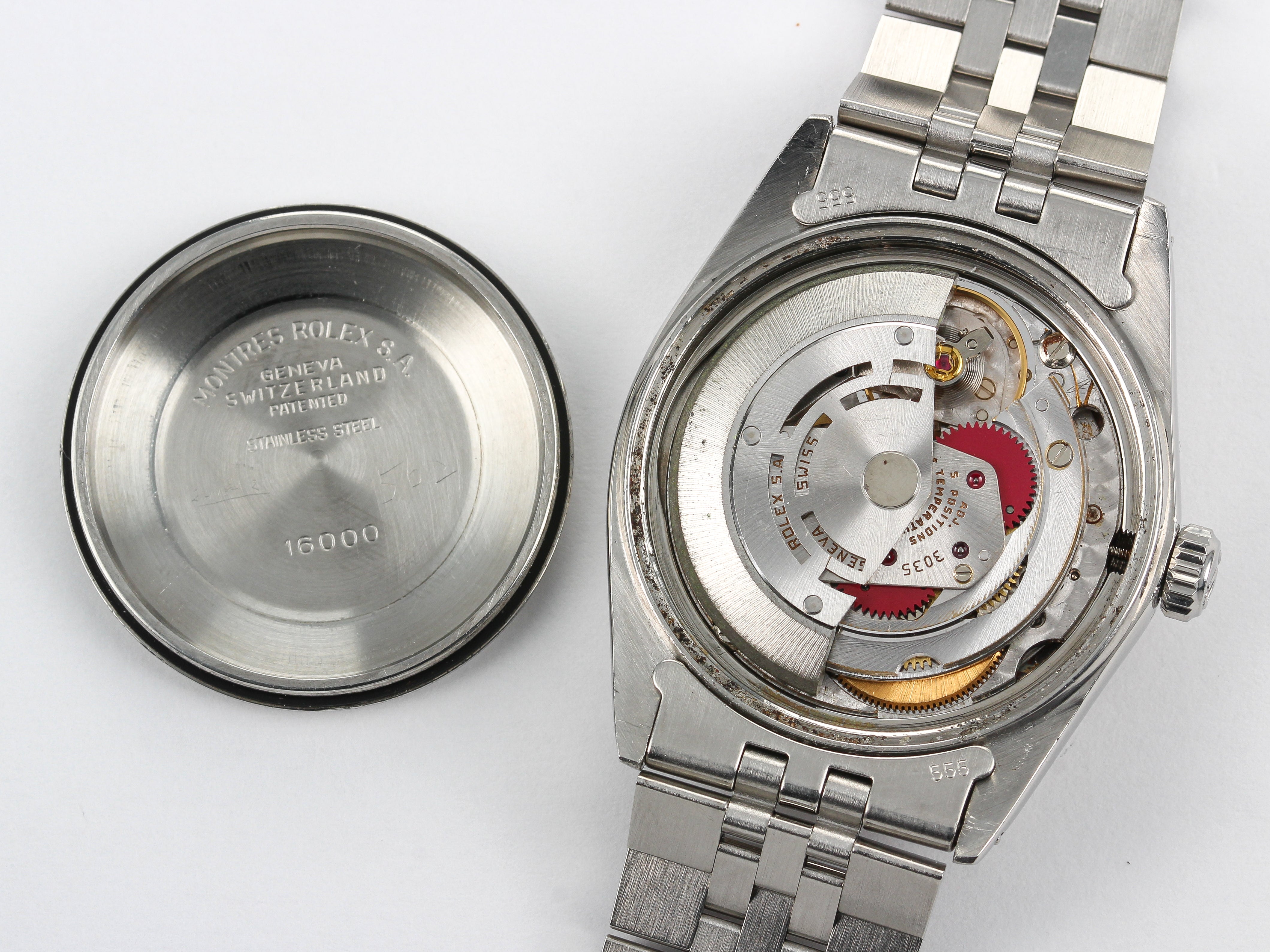 Rolex Datejust 16014 Silver Dial on Jubilee Bracelet