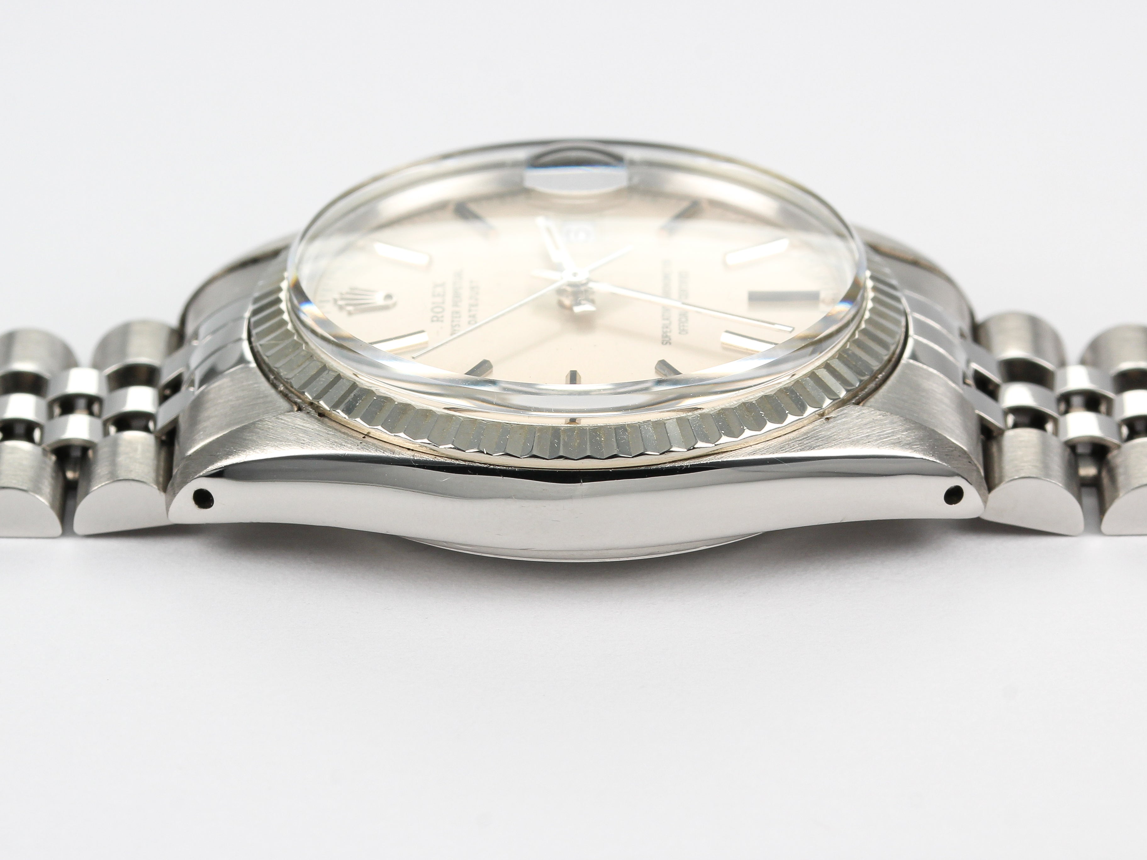 Rolex Datejust 16014 Silver Dial on Jubilee Bracelet