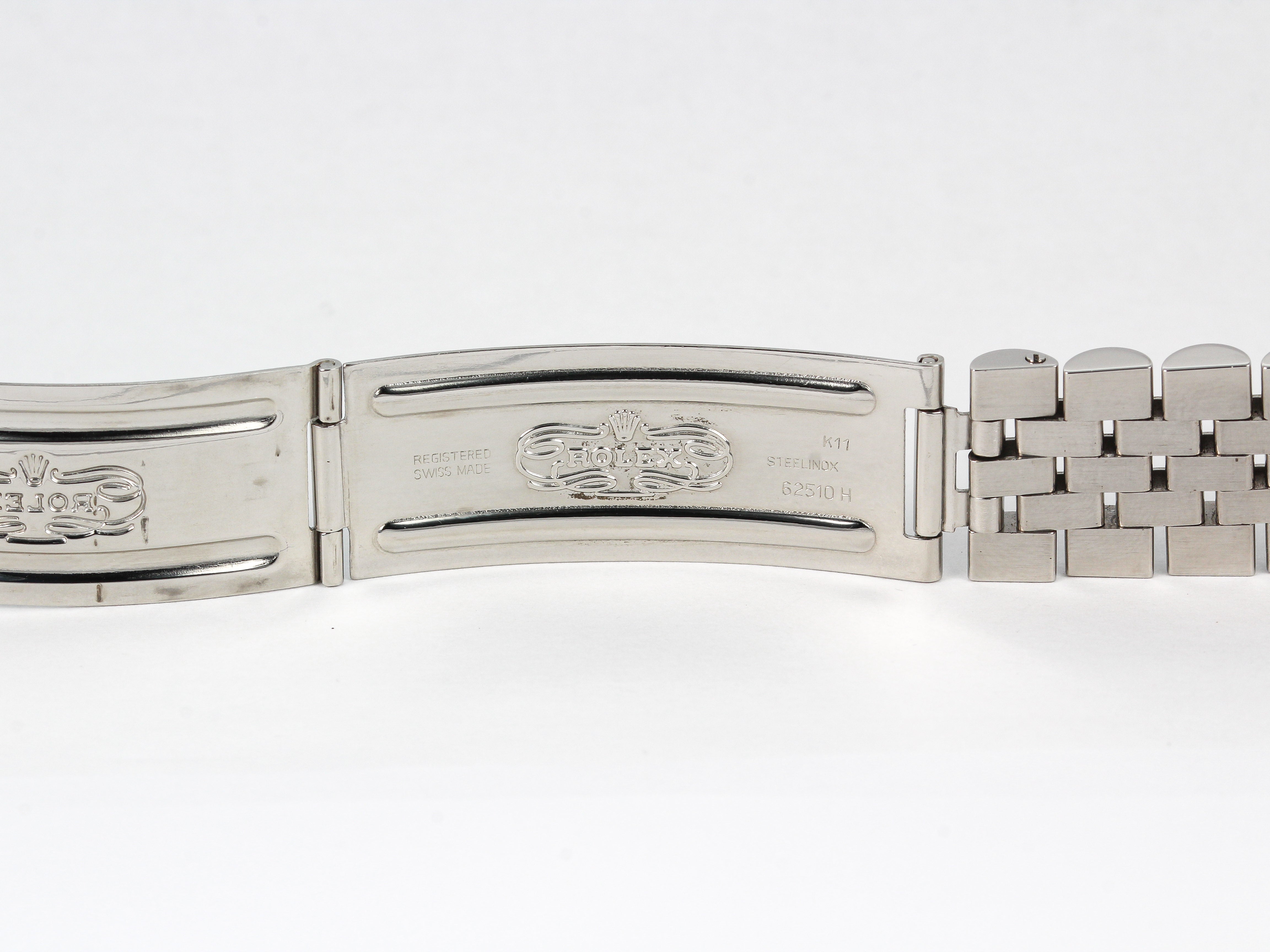Rolex Date 15000 Silver Dial on Jubilee Bracelet