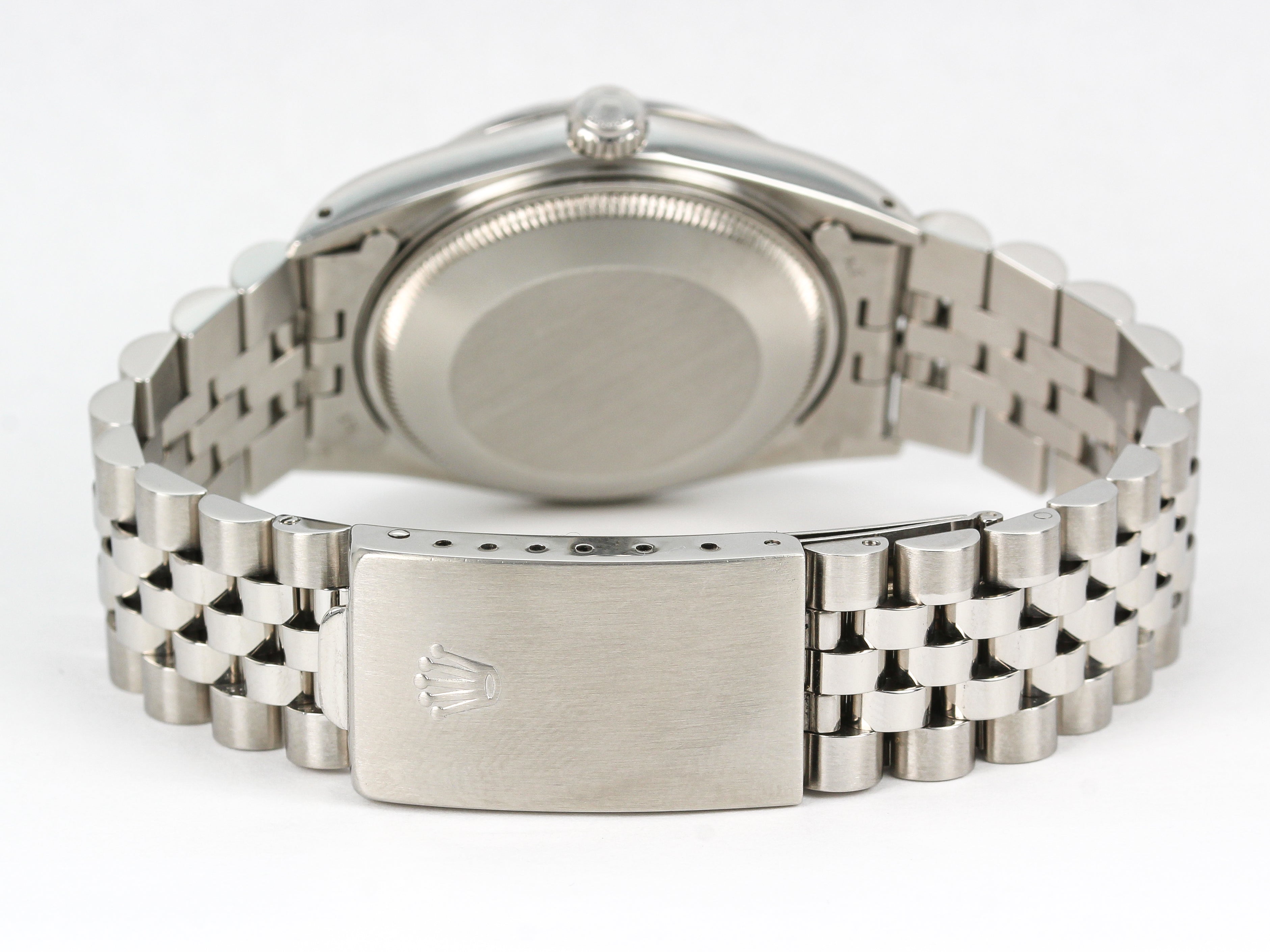 Rolex Date 15000 Silver Dial on Jubilee Bracelet
