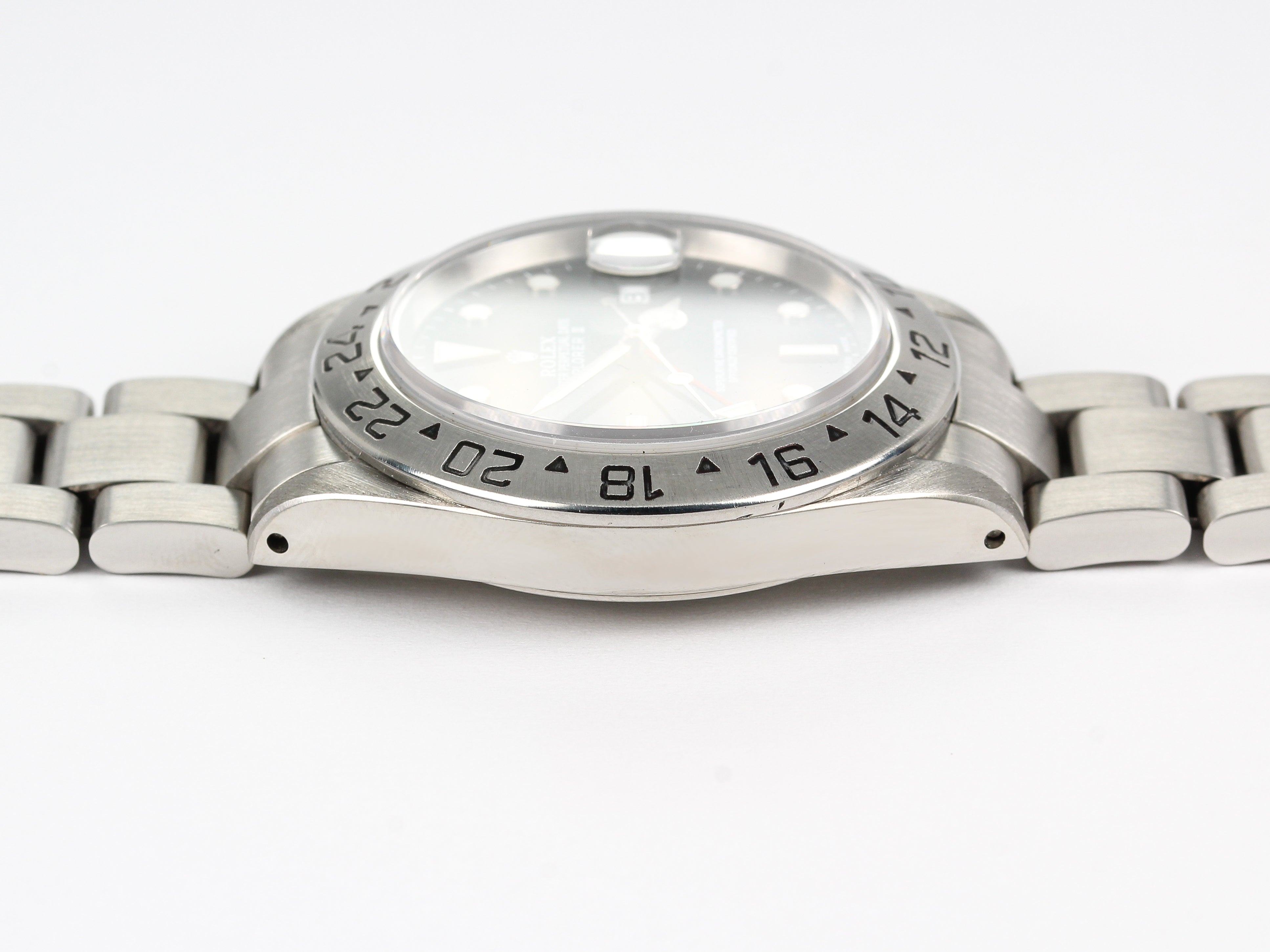 Rolex Explorer II 16570 Black Dial on Oyster Bracelet with Papers