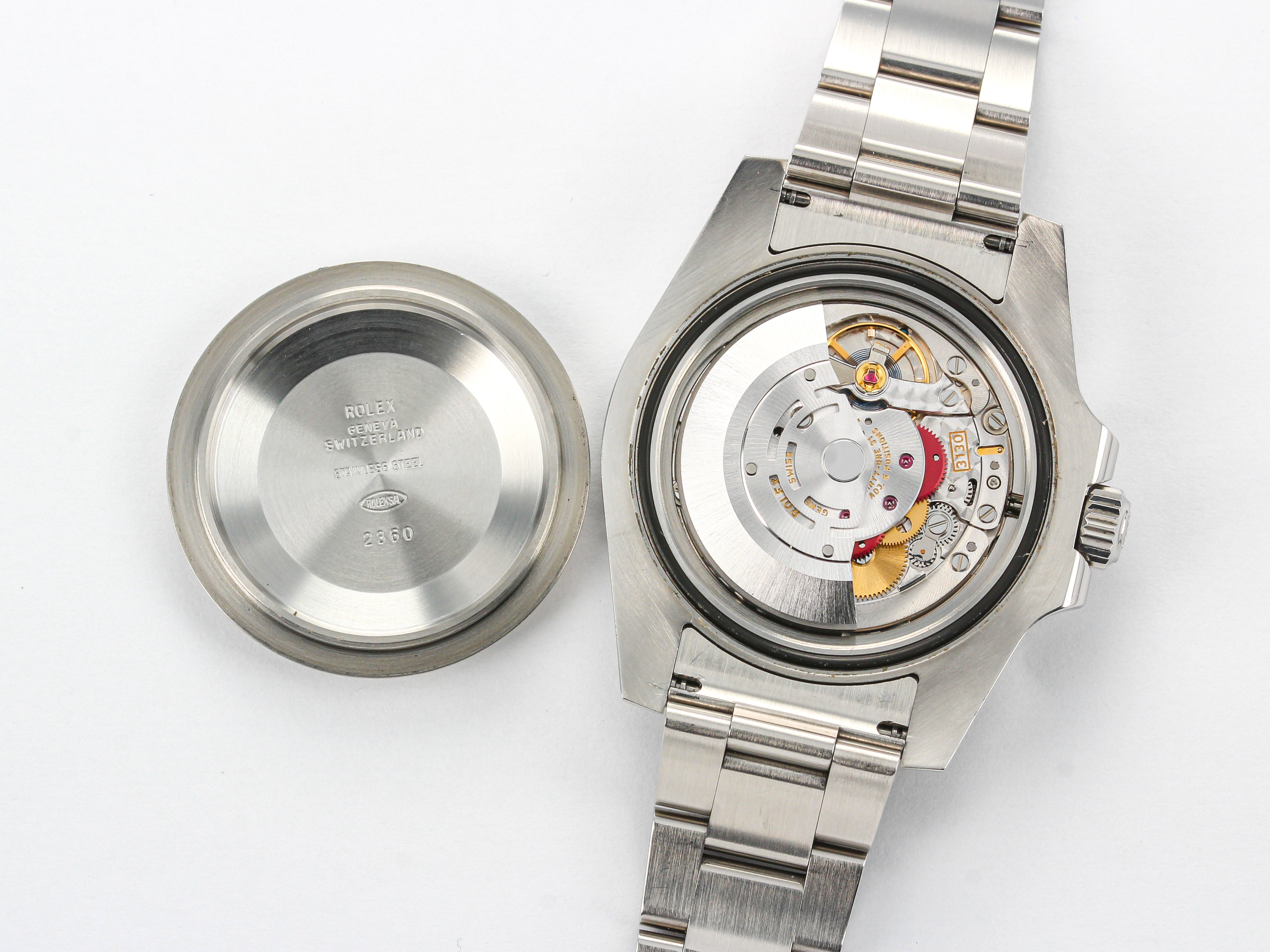 Rolex Submariner 114060 Ceramic Bezel in Steel on Oyster Bracelet