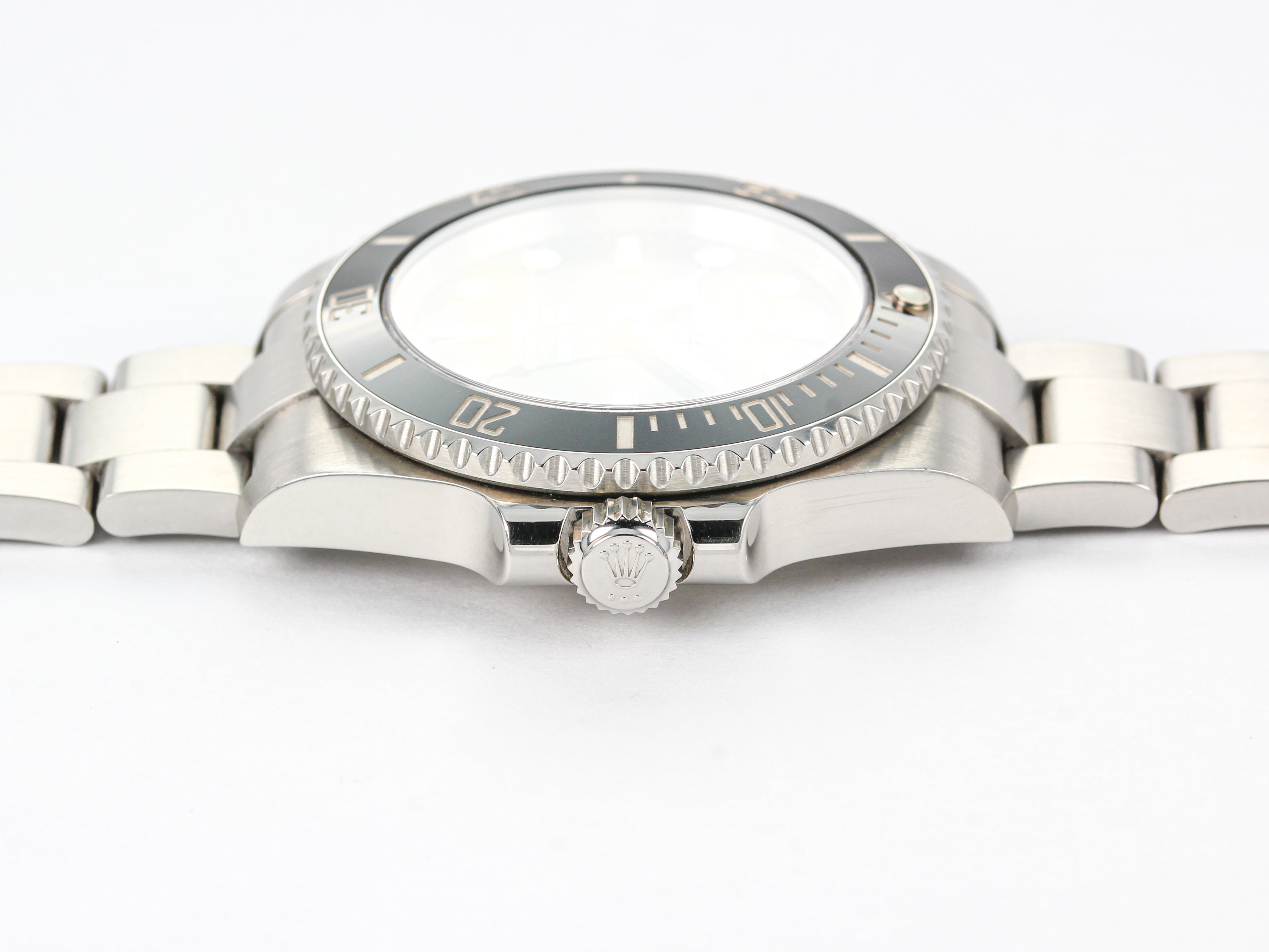 Rolex Submariner 114060 Ceramic Bezel in Steel on Oyster Bracelet