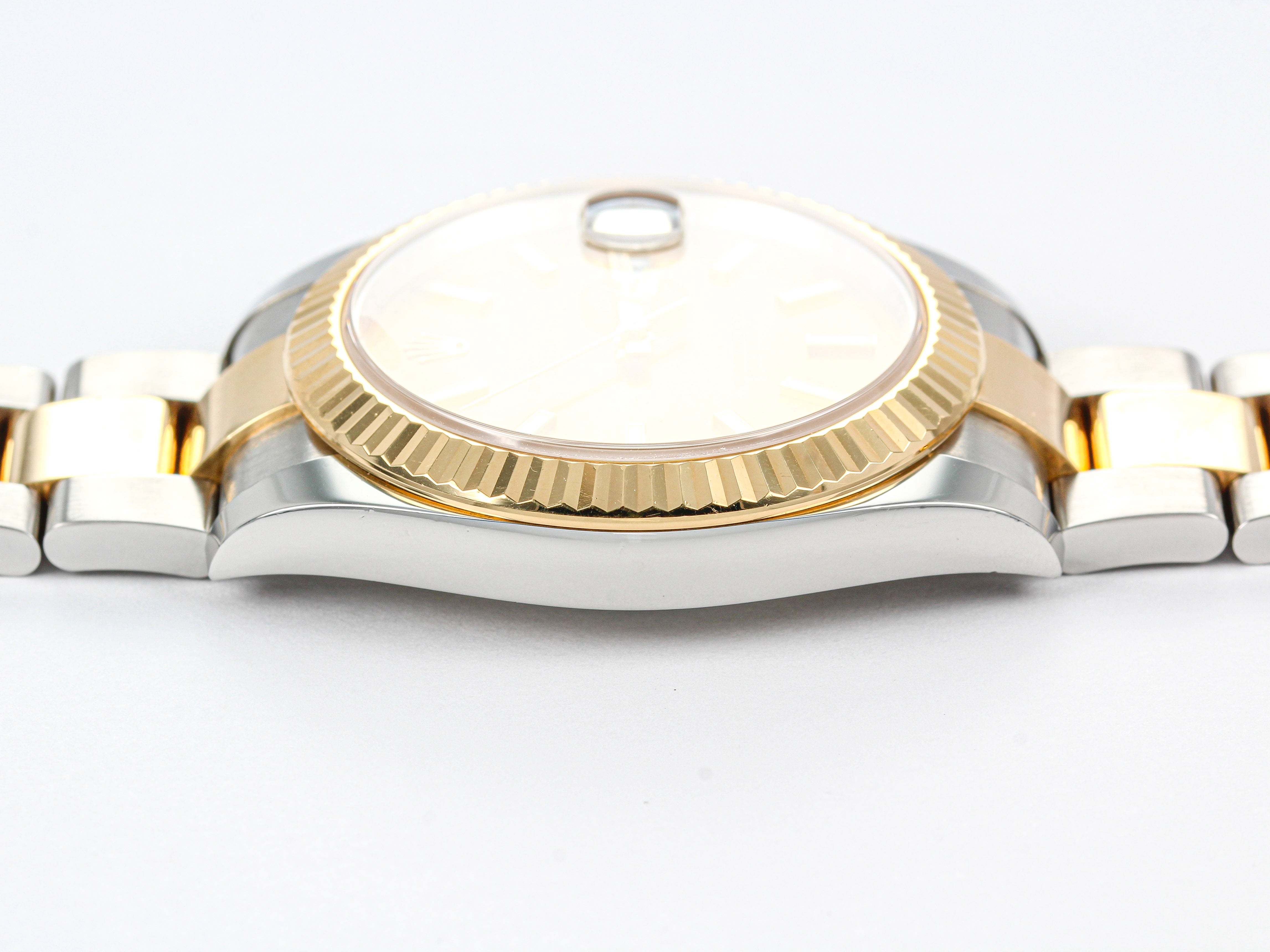 Rolex Datejust 126333 Steel and Gold Champagne Dial on Oyster Bracelet with Papers