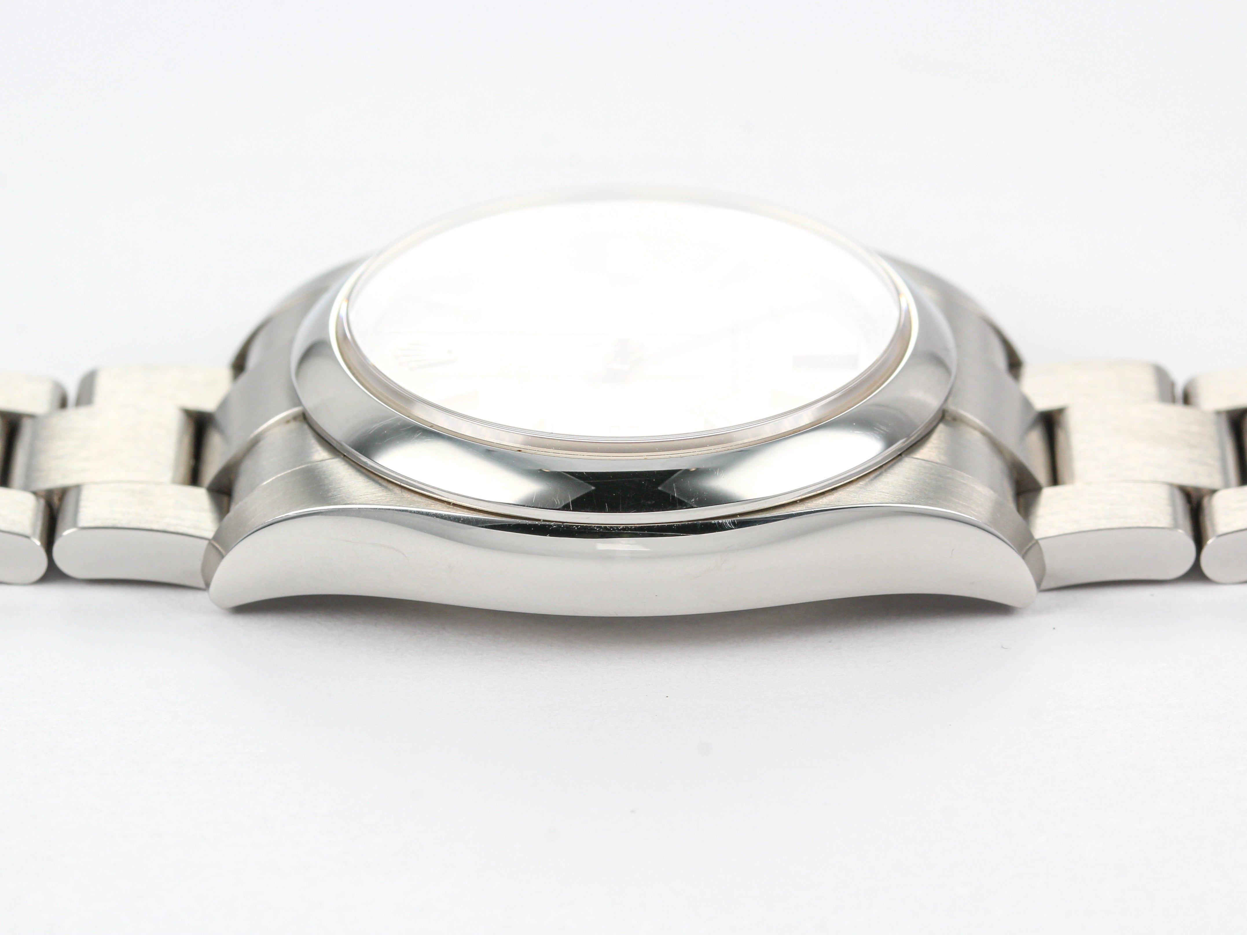 Rolex Oyster Perpetual 116000 Silver Dial on Oyster Bracelet with Papers