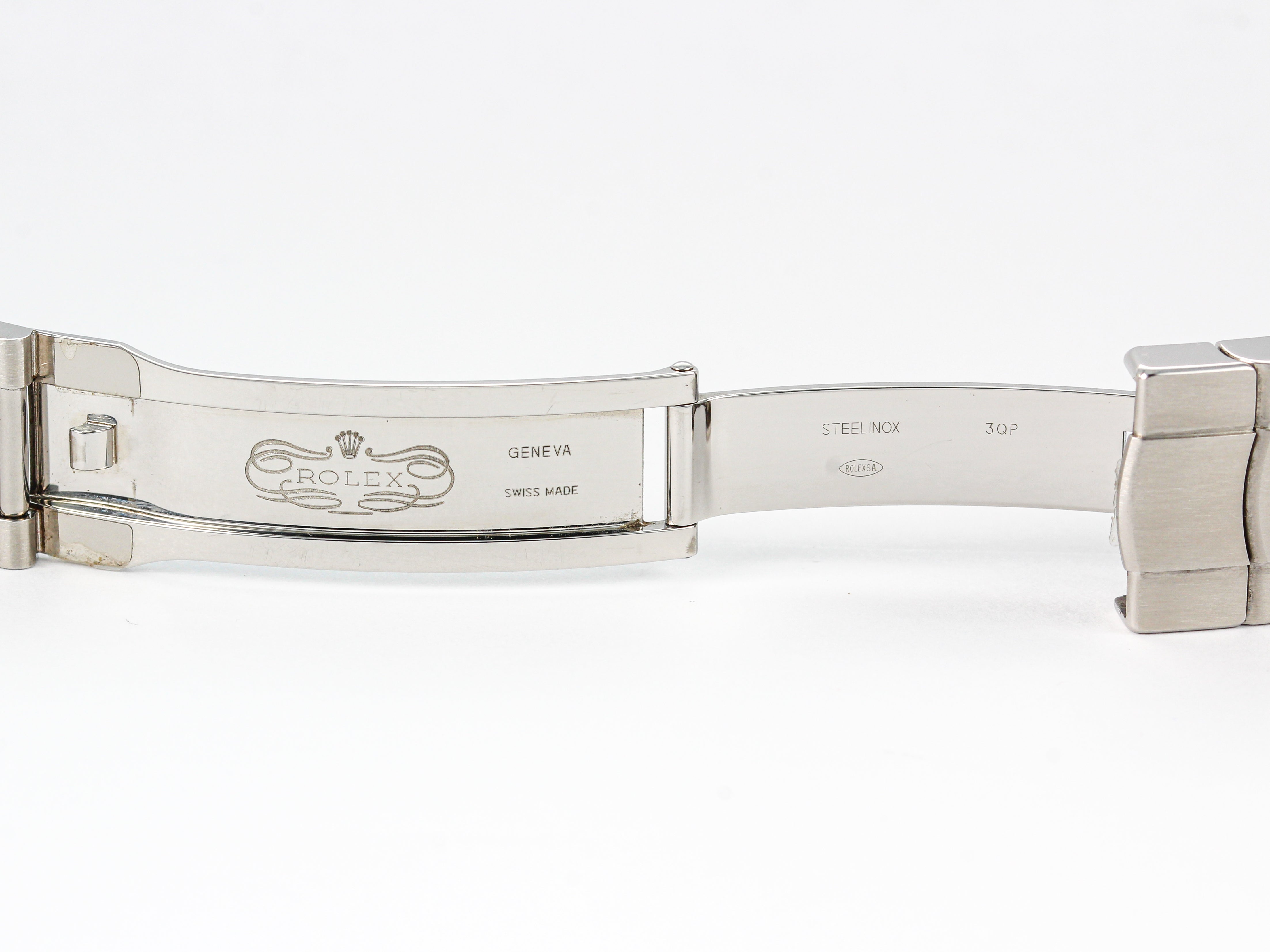Rolex Oyster Perpetual 116000 Silver Dial on Oyster Bracelet with Papers