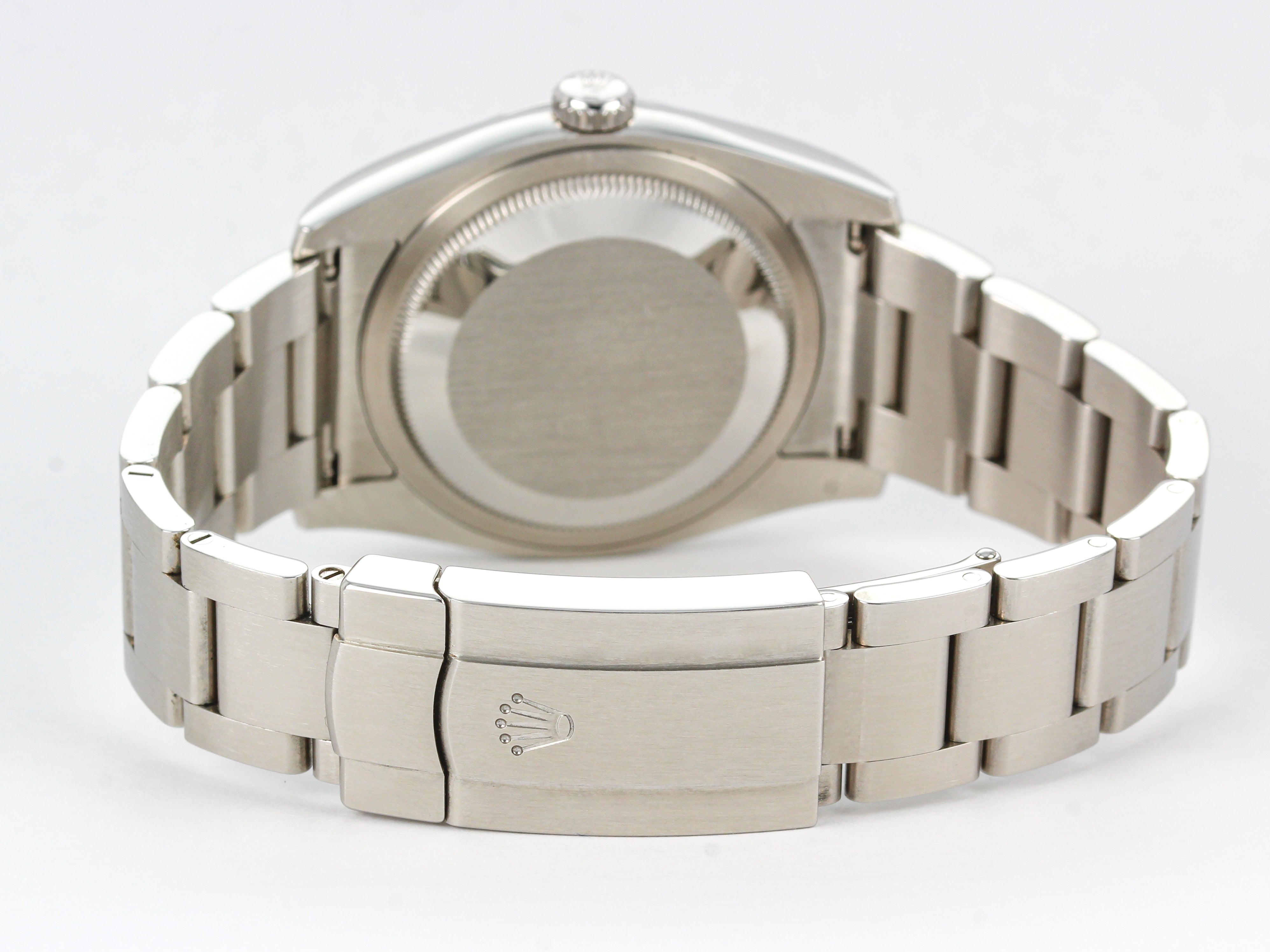 Rolex Oyster Perpetual 116000 Silver Dial on Oyster Bracelet with Papers