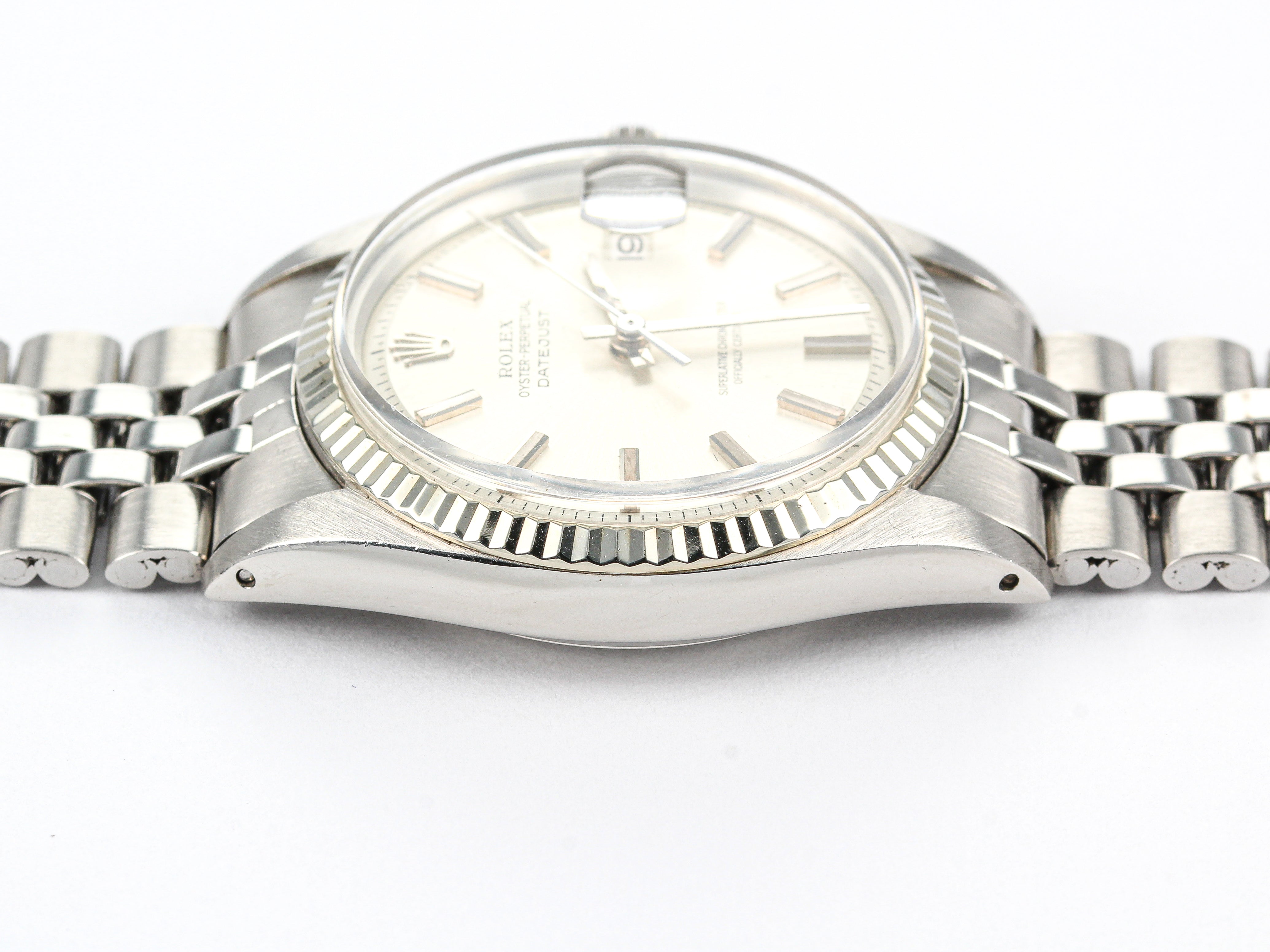 Rolex Datejust 1601 Silver Dial on Jubilee Bracelet