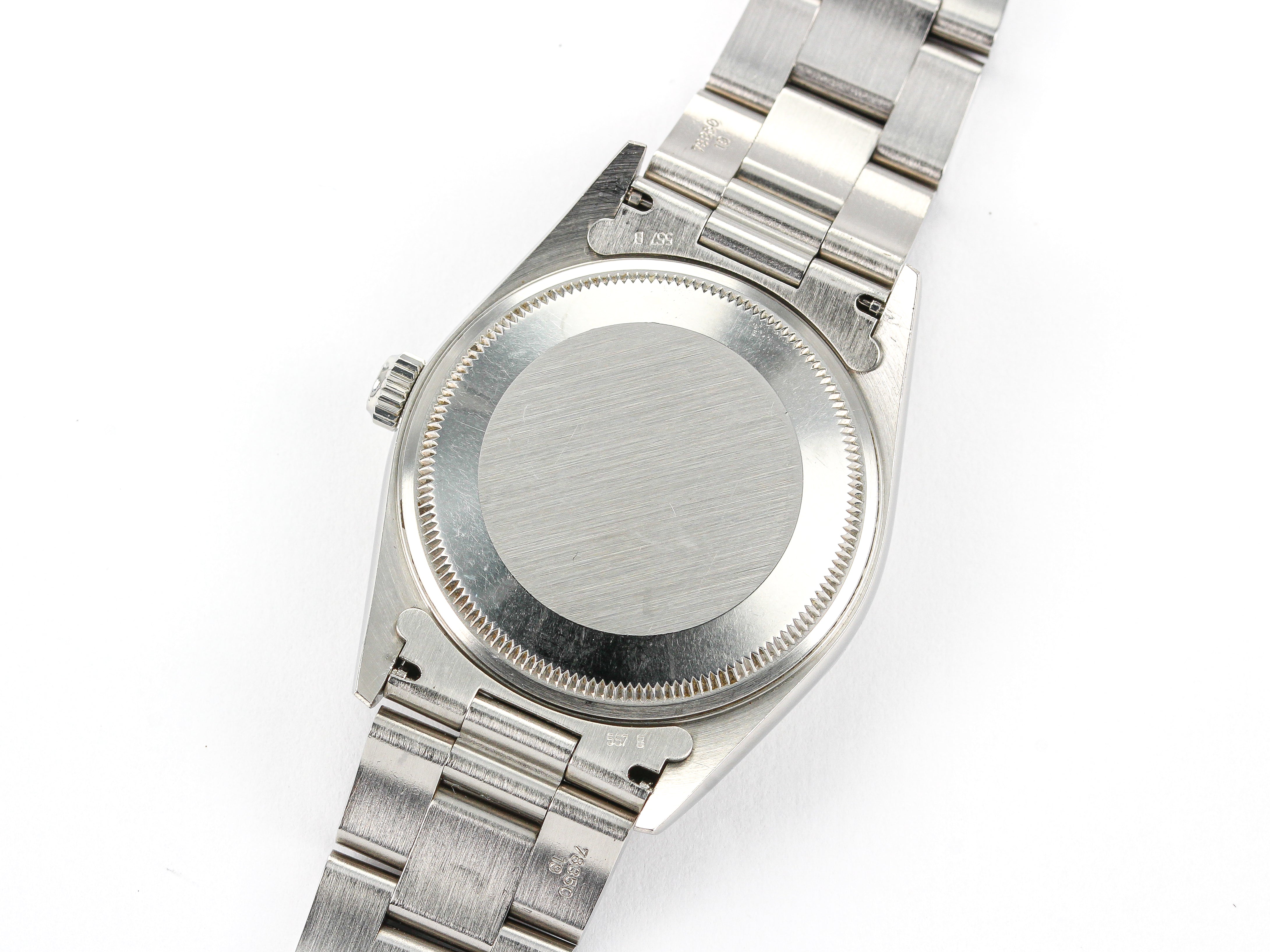 Rolex Air-King 14000 Silver Dial on Oyster Bracelet