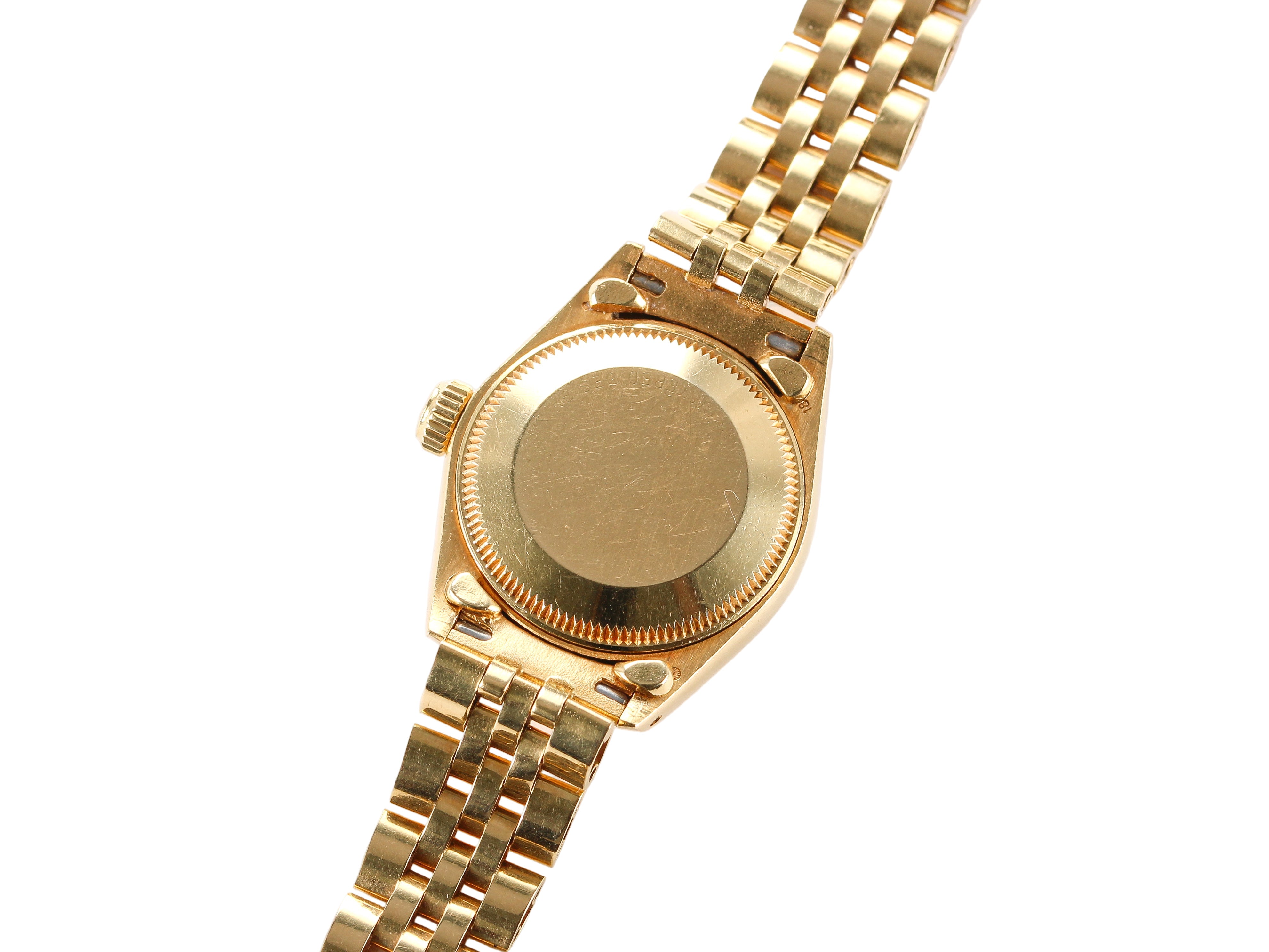 Rolex Datejust 26mm '6917' 18K Yellow Gold Coral Dial