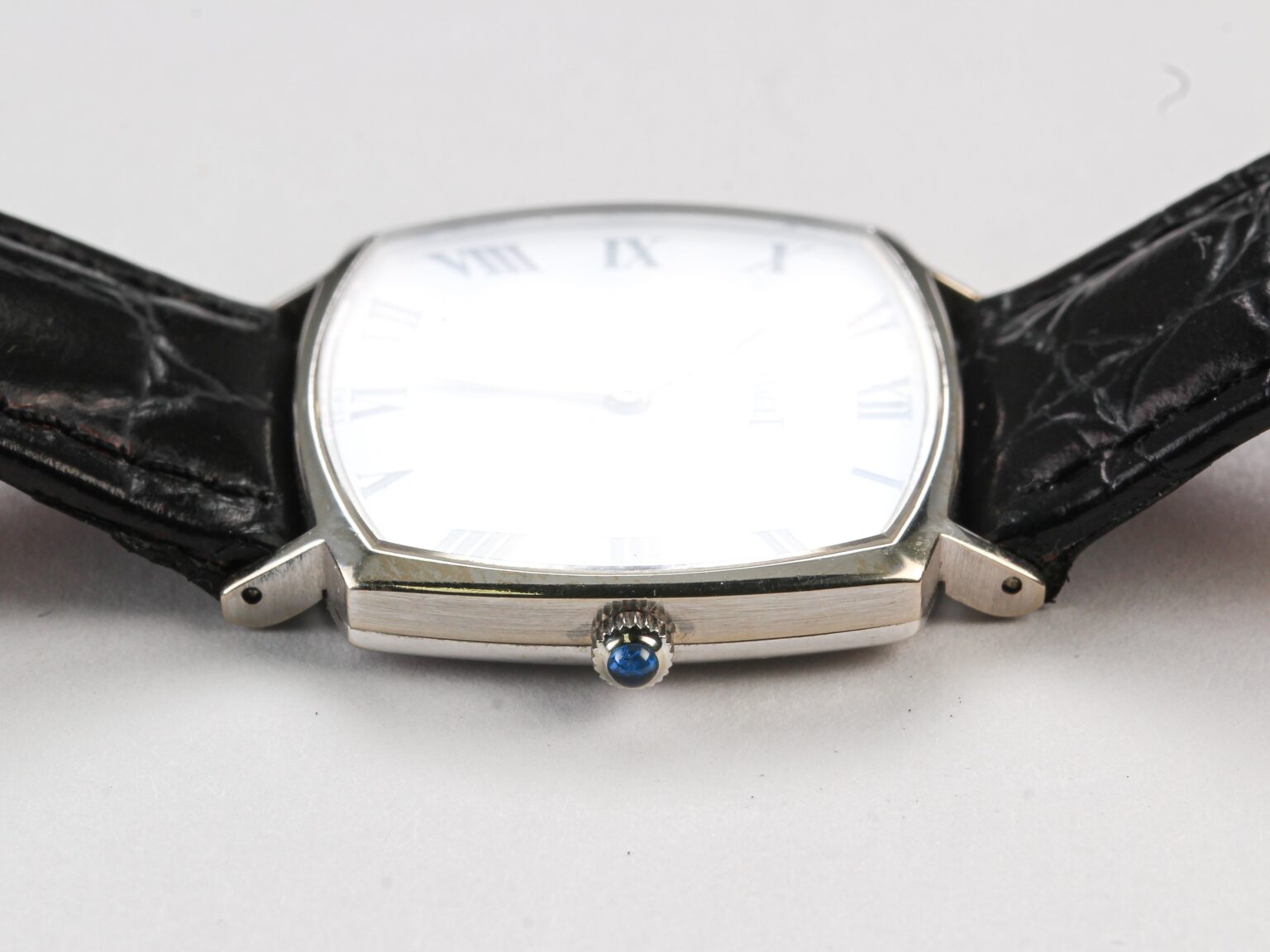 Piaget Emperador 9506 in White Gold on Leather Strap and Buckle