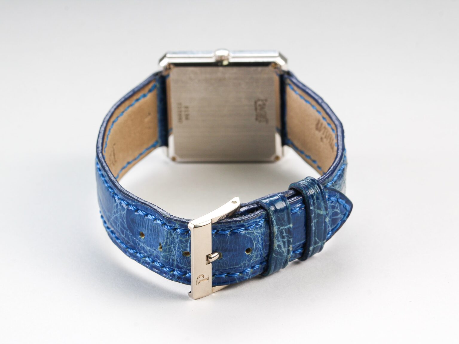 Piaget Protocole 8154 with Blue Lapis Lazuli Dial in White Gold Case