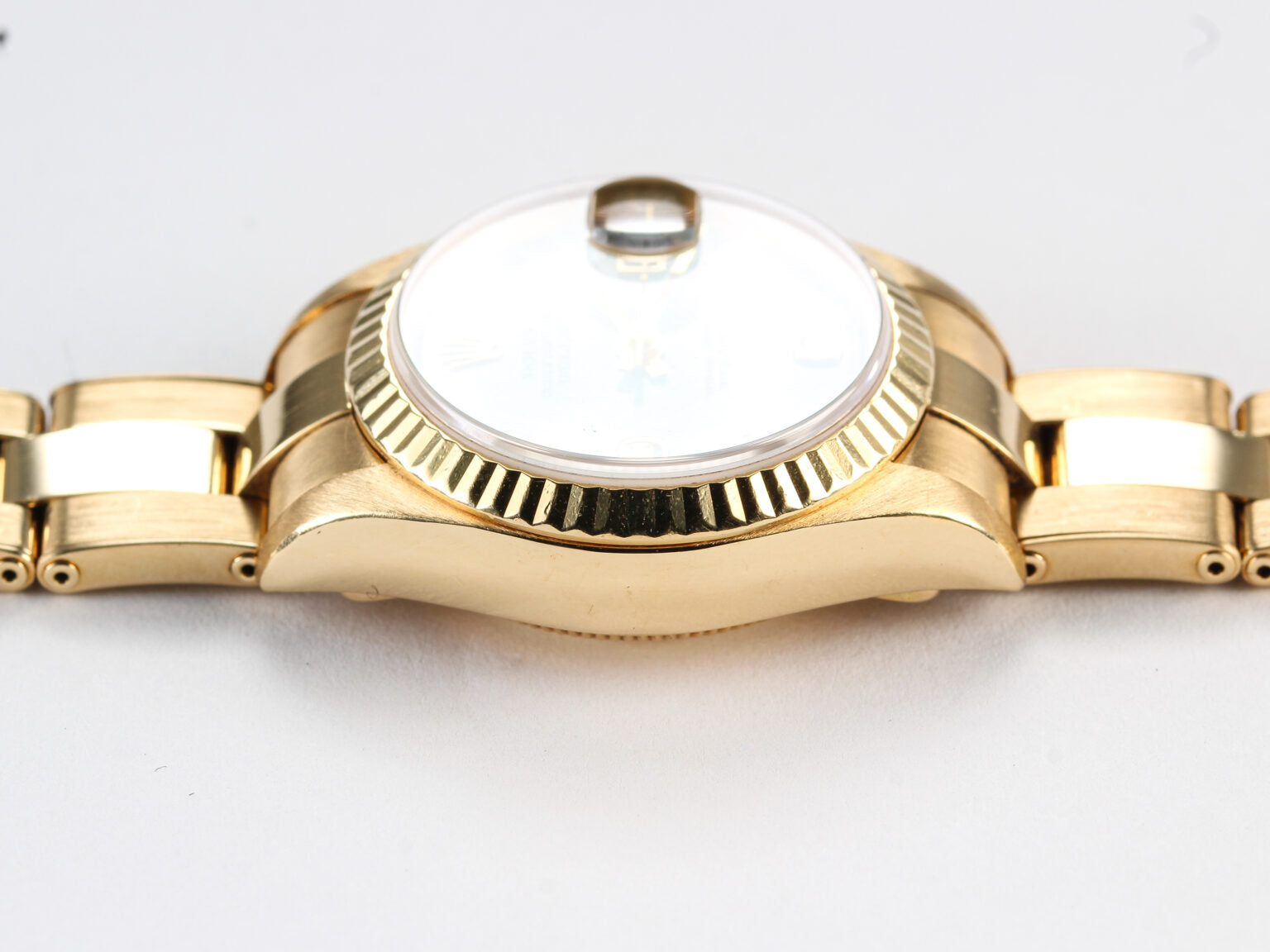 Rolex Ladies Datejust 79178 Jadelite Dial in Yellow Gold with Papers