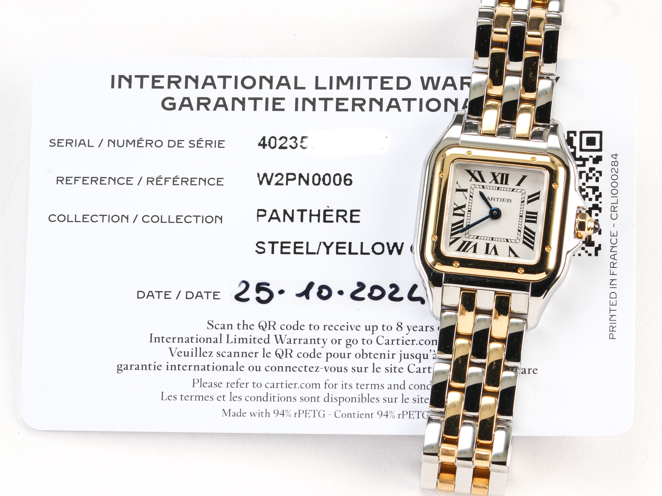 Panthère de Cartier 'W2PN0006'