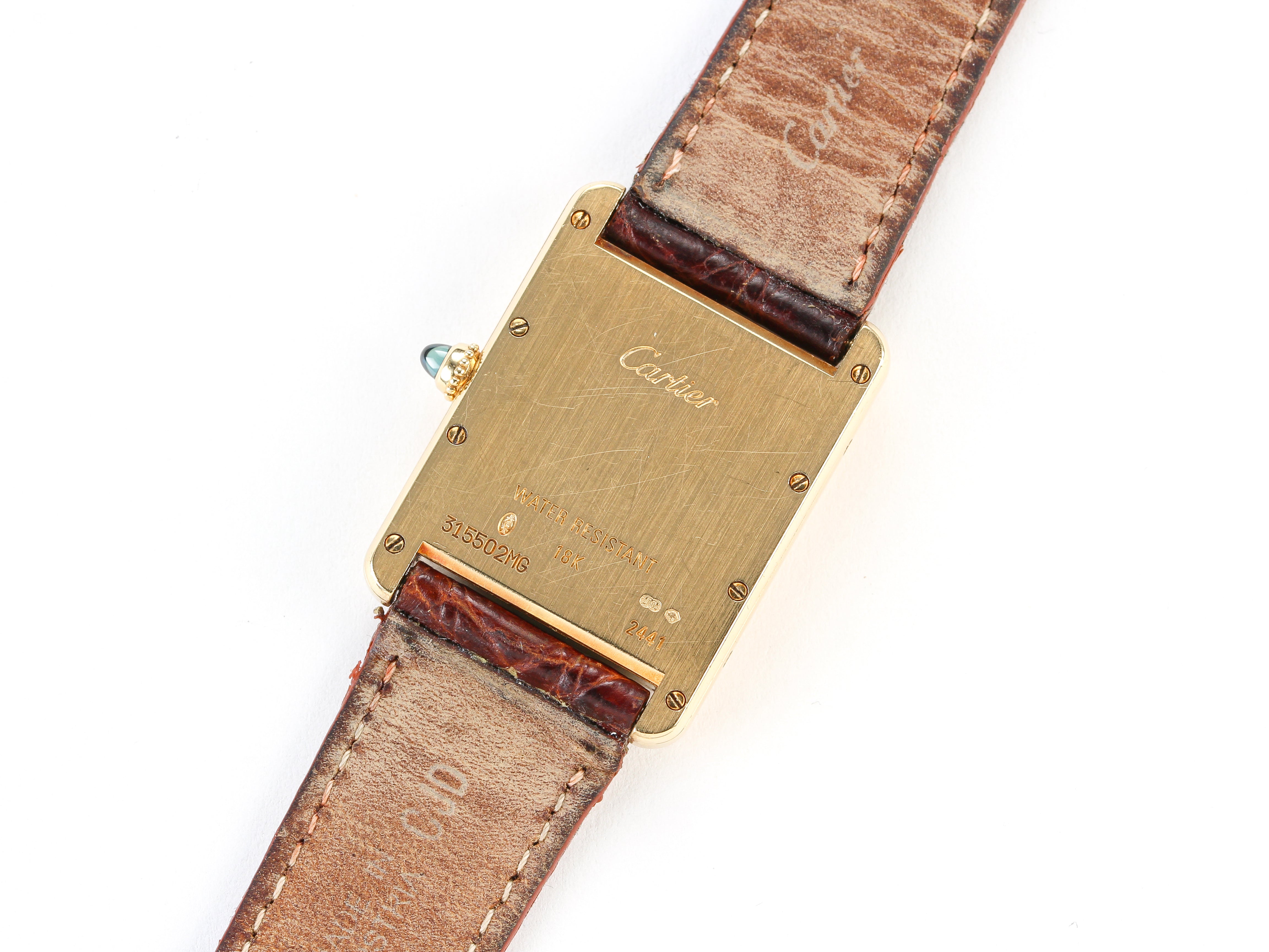 Cartier Tank Louis 2441 in Yellow Gold