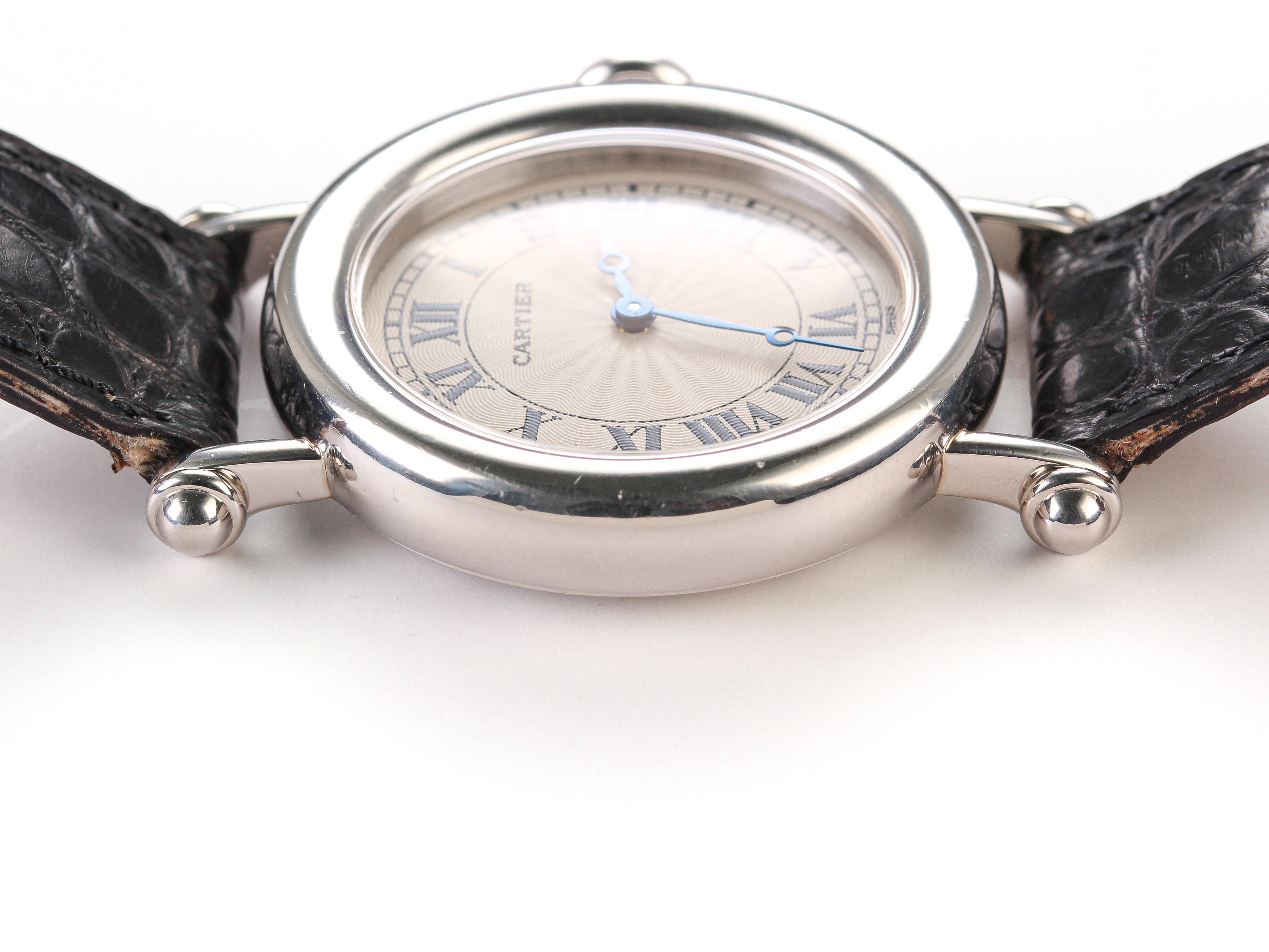 Cartier Diabolo '1462 1' in Platinum