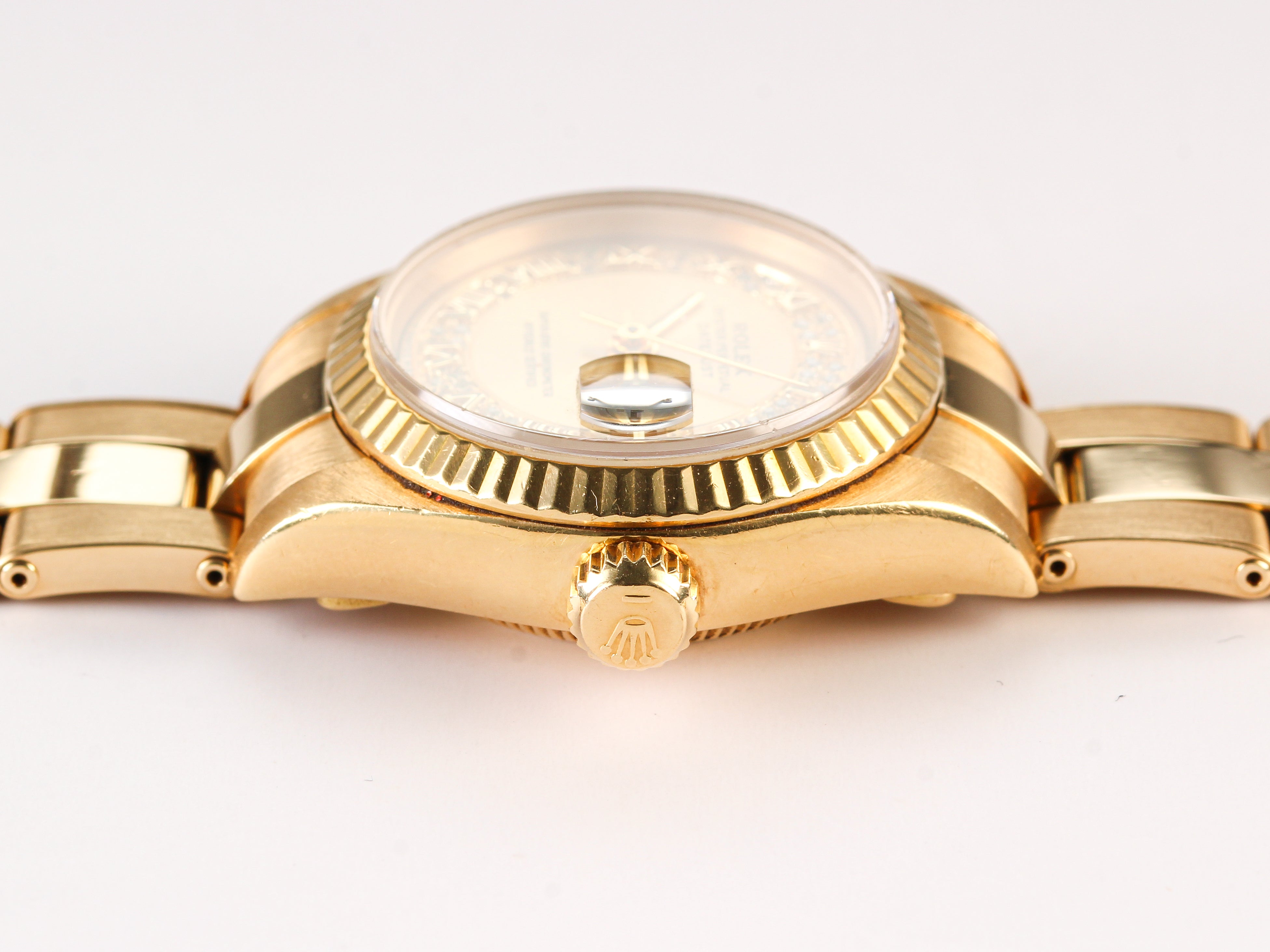 Rolex Datejust 26mm '69178' Myriad Diamond Dial 18K Yellow Gold